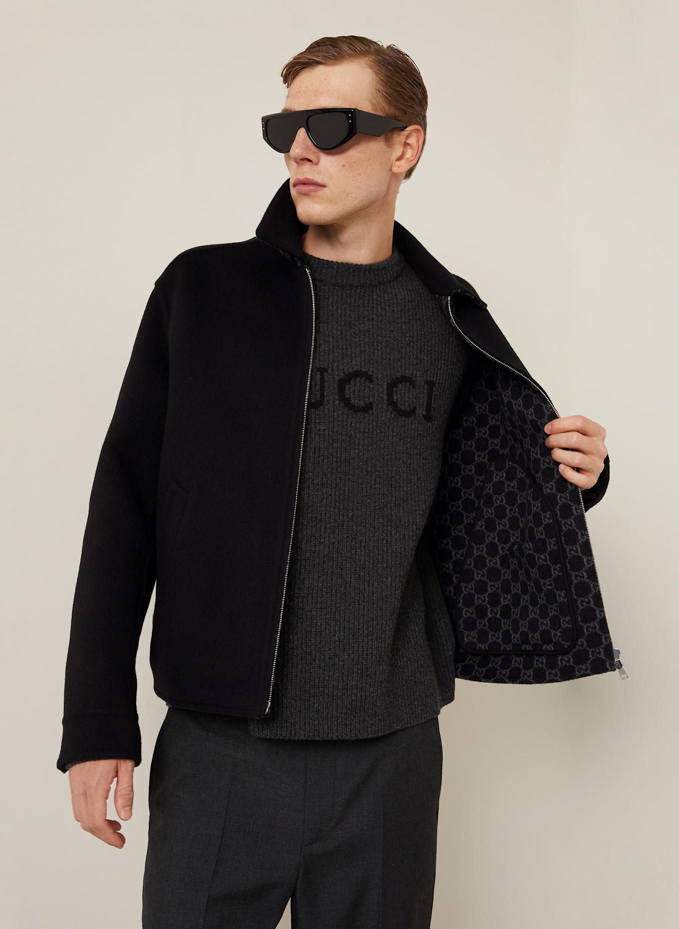 GUCCI Blouson: ČERNÁ