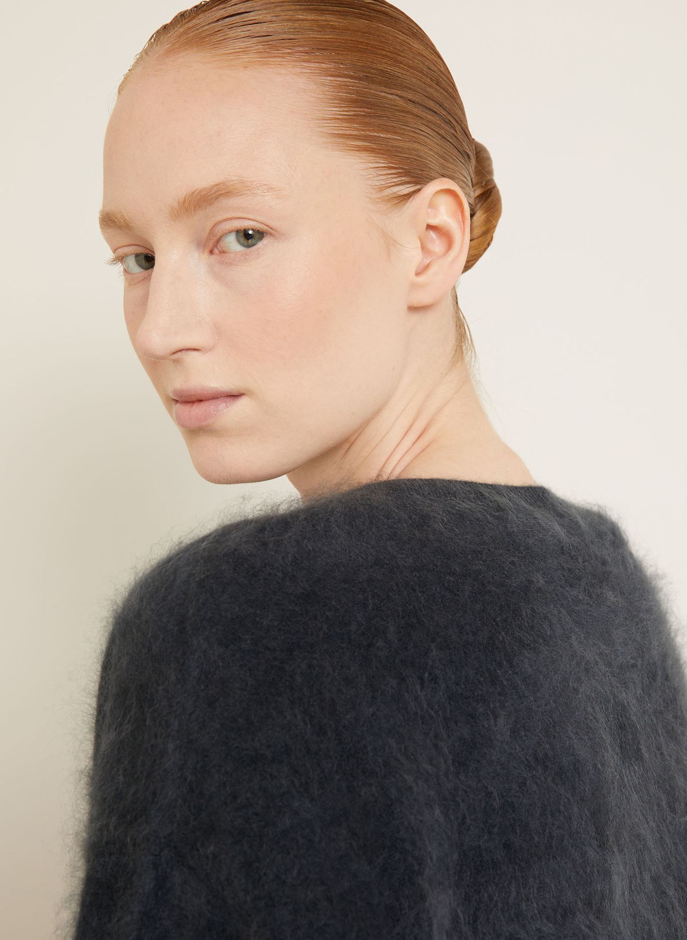 IRIS von ARNIM Pull en cachemire ELYSA: GRIS FONCÉ