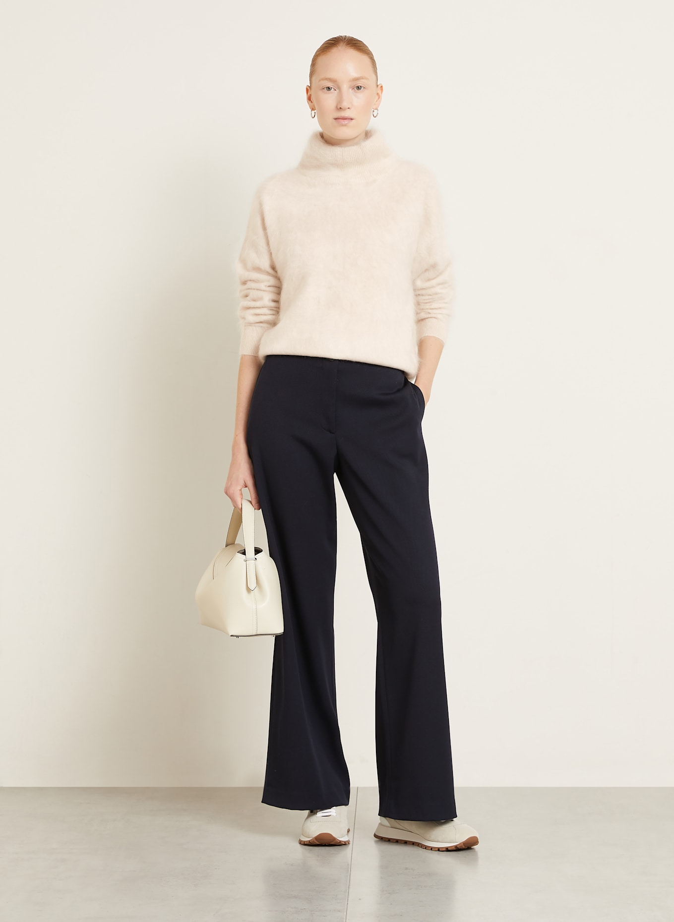 IRIS von ARNIM Cashmere-Pullover EMBLA: CREME