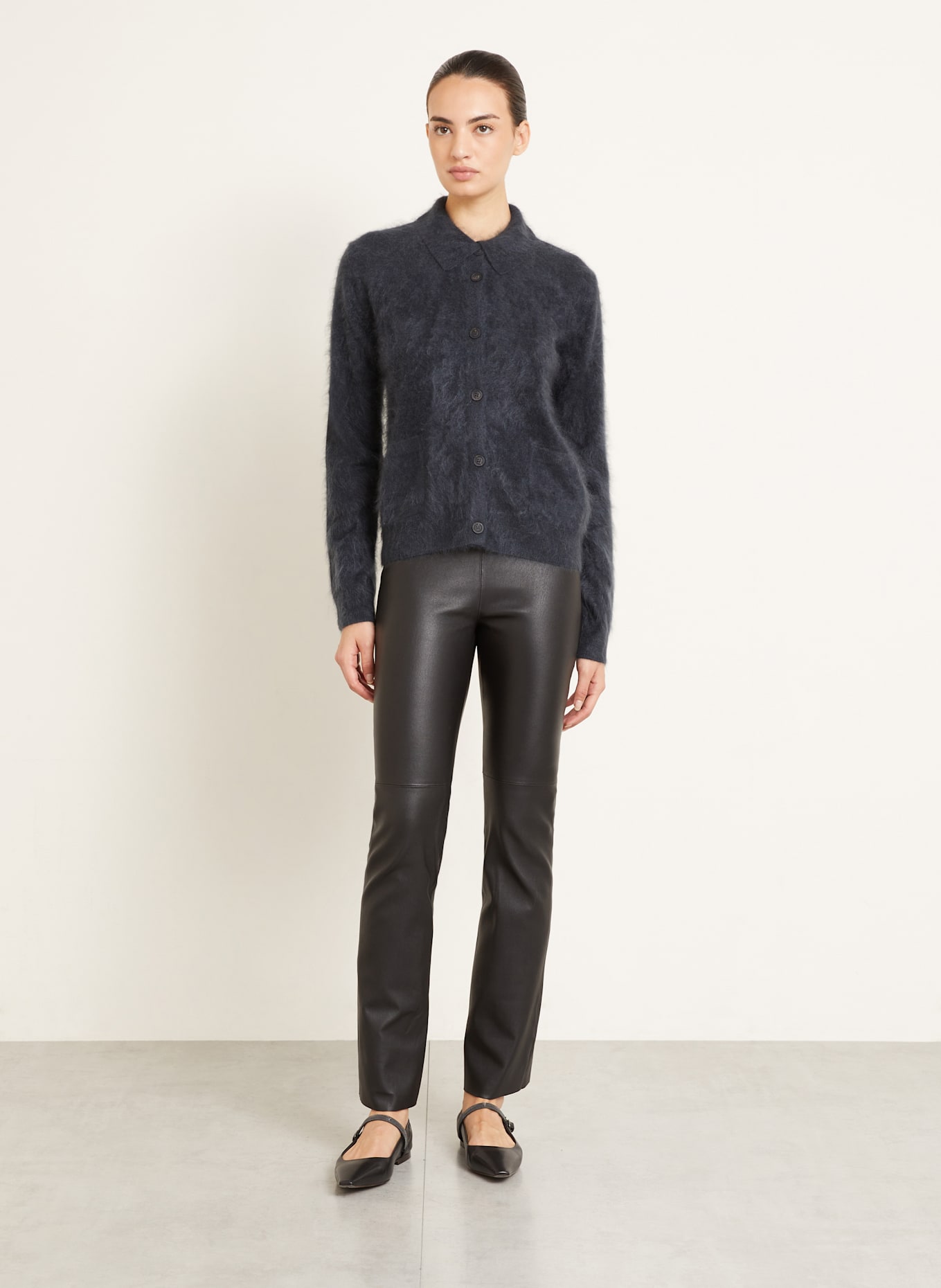 IRIS von ARNIM Cardigan ELYN en cachemire: GRIS FONCÉ