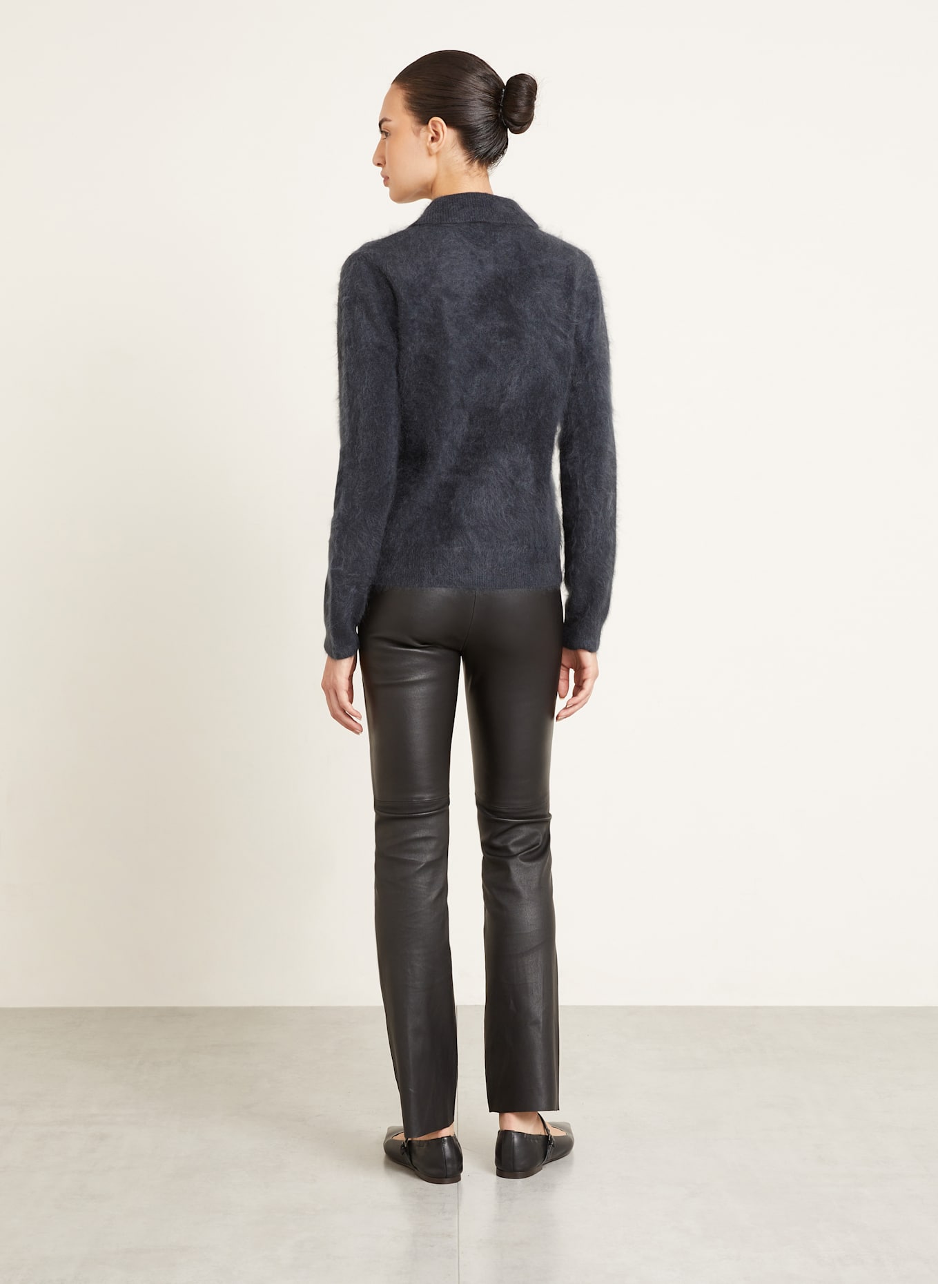 IRIS von ARNIM Cardigan ELYN en cachemire: GRIS FONCÉ