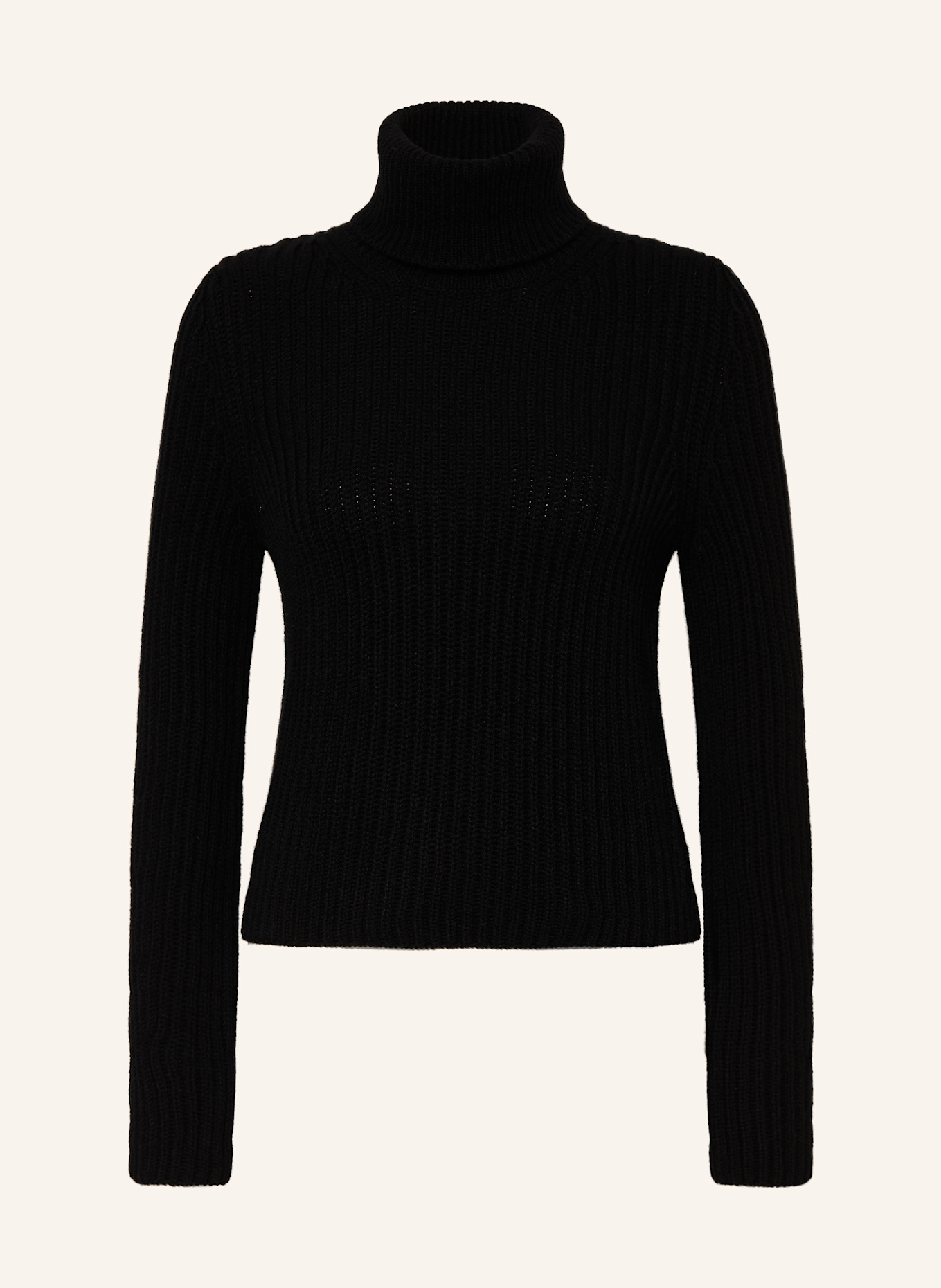 IRIS von ARNIM Rollkragenpullover ASTRID aus Cashmere: SCHWARZ