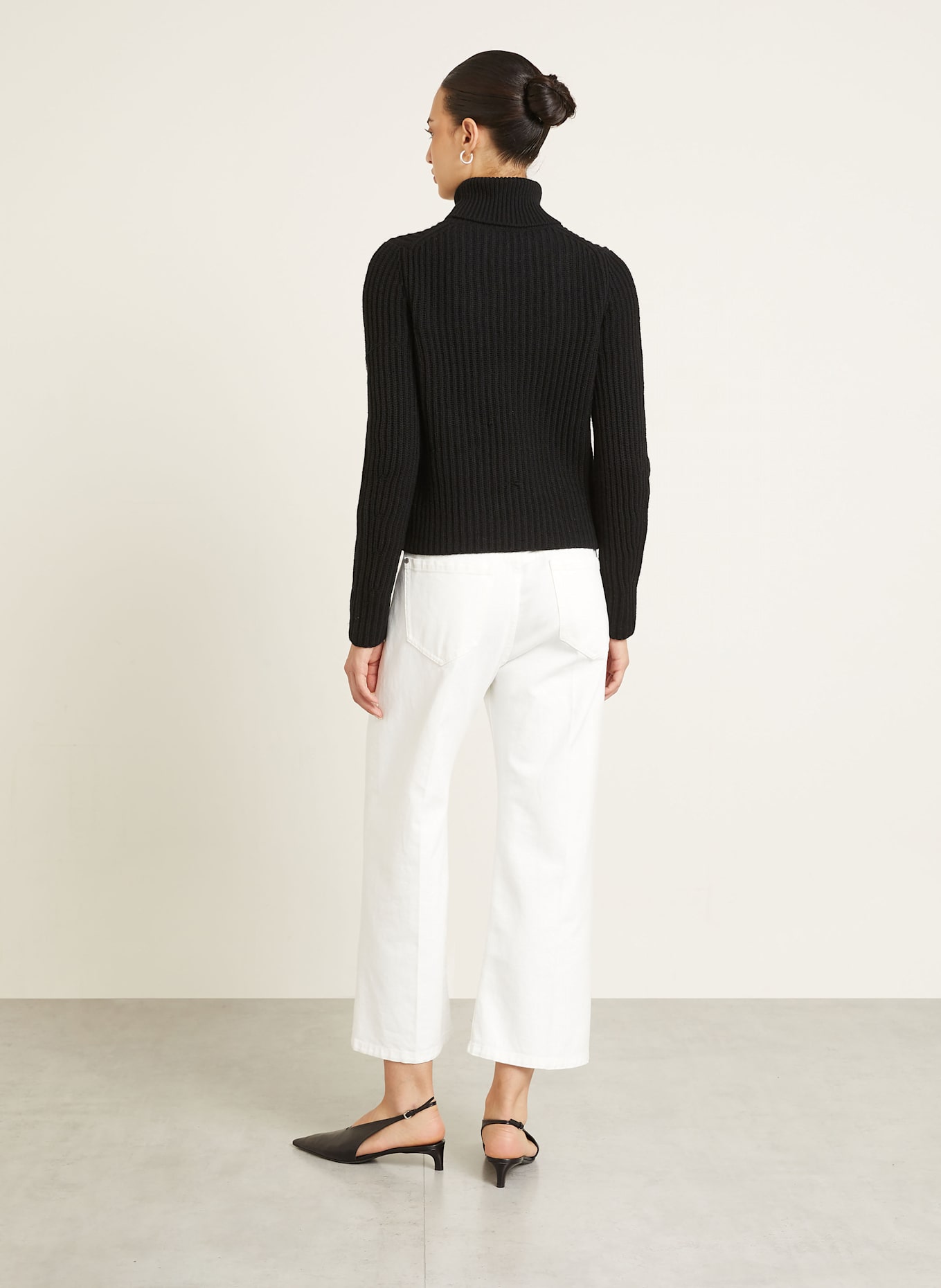 IRIS von ARNIM Rollkragenpullover ASTRID aus Cashmere: SCHWARZ