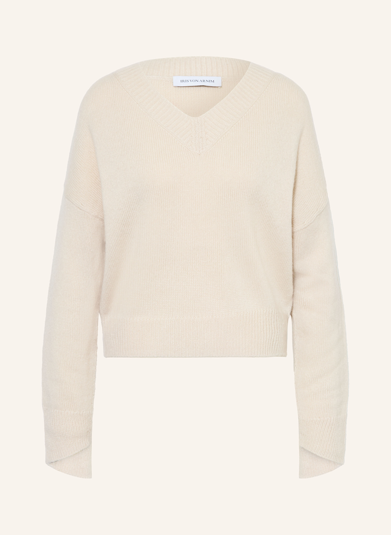 IRIS von ARNIM Cashmere sweater BERGEN: CREAM
