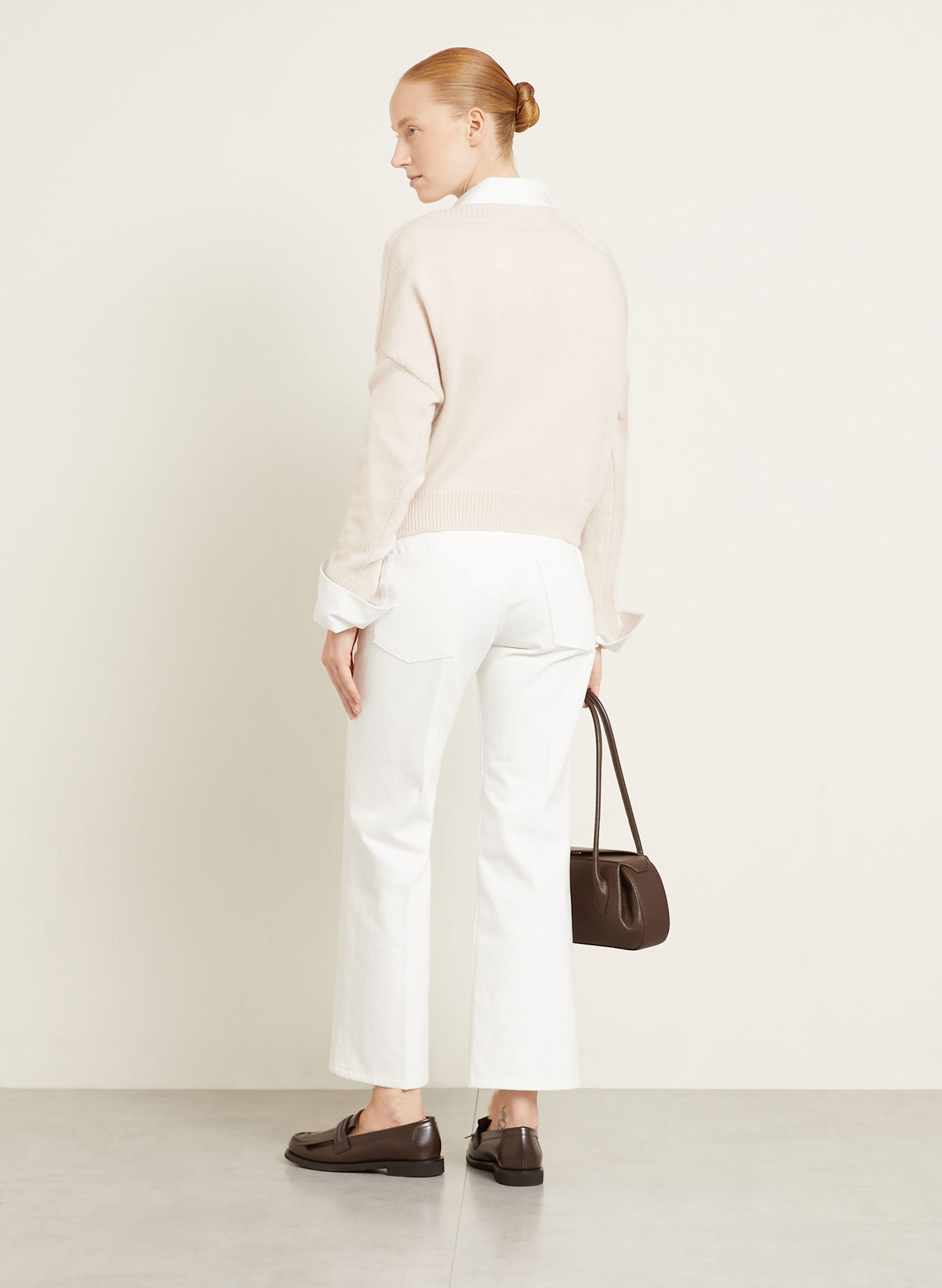 IRIS von ARNIM Cashmere sweater BERGEN: CREAM