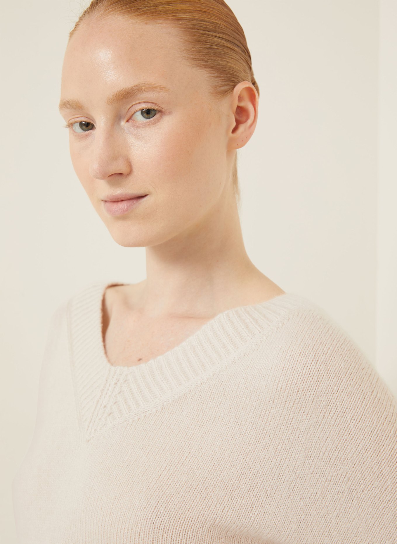IRIS von ARNIM Cashmere sweater BERGEN: CREAM