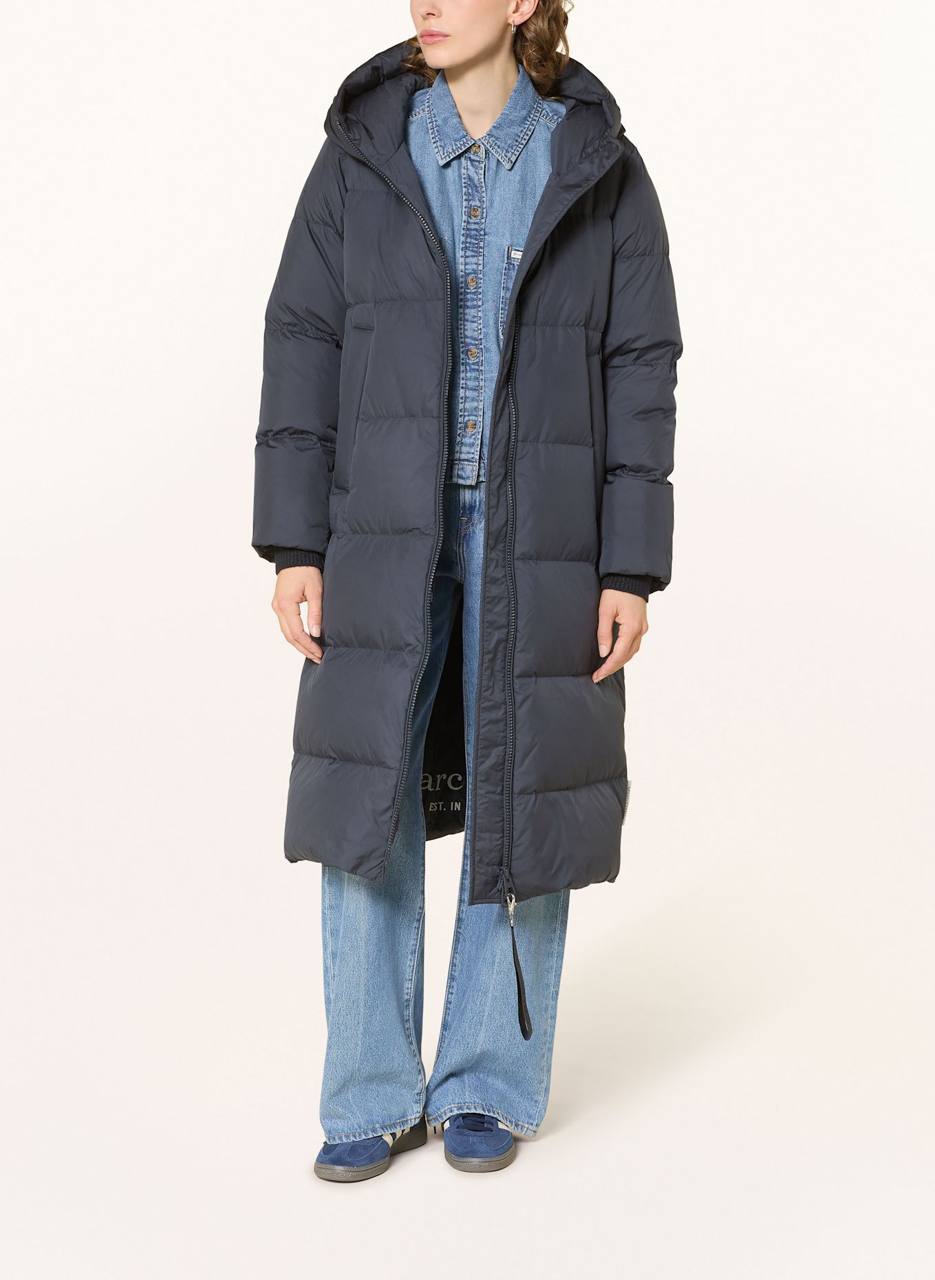 Marc O'Polo Daunenmantel: BLAUGRAU