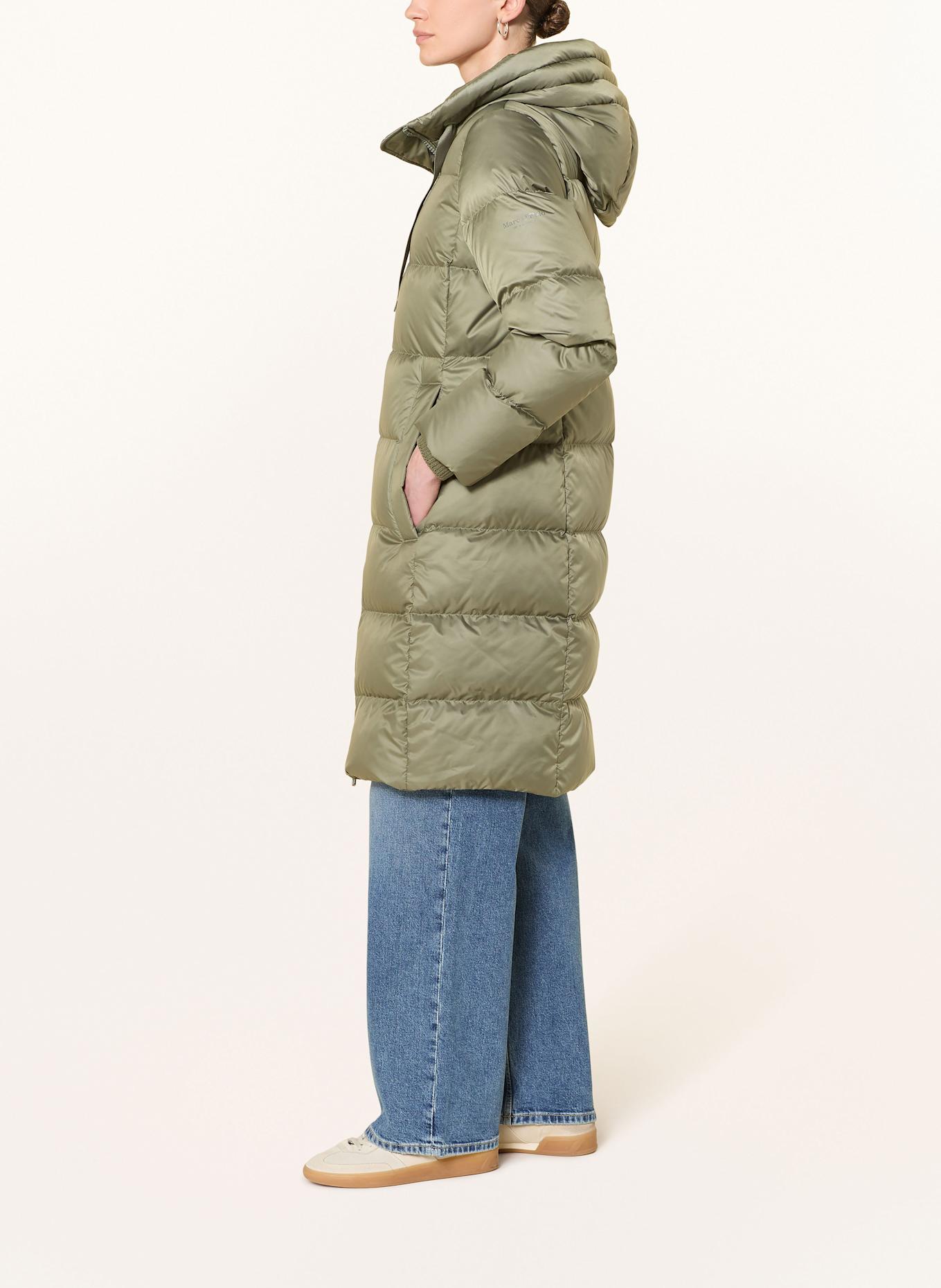 Marc O'Polo Daunenmantel: GRÜN