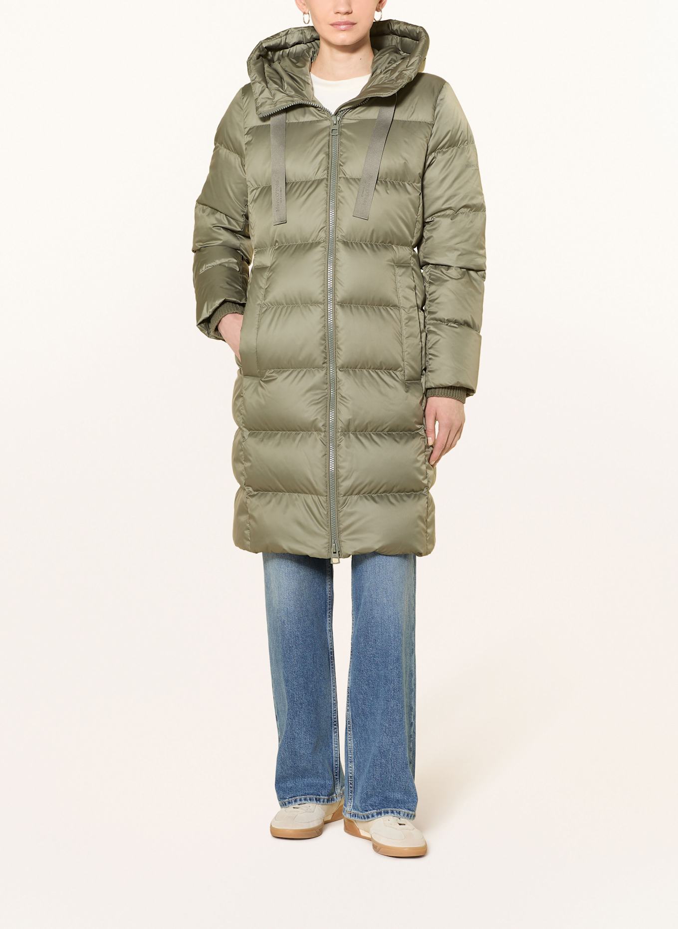 Marc O'Polo Daunenmantel: GRÜN