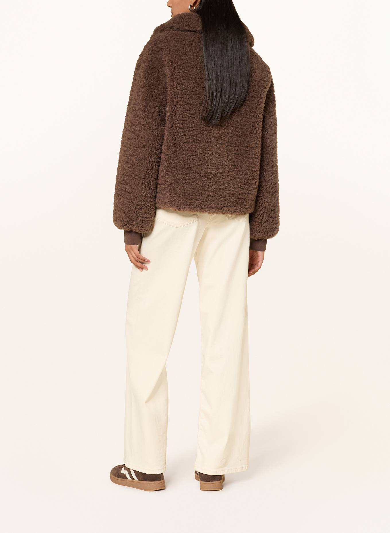 Marc O'Polo Teddyfell-Jacke: BRAUN