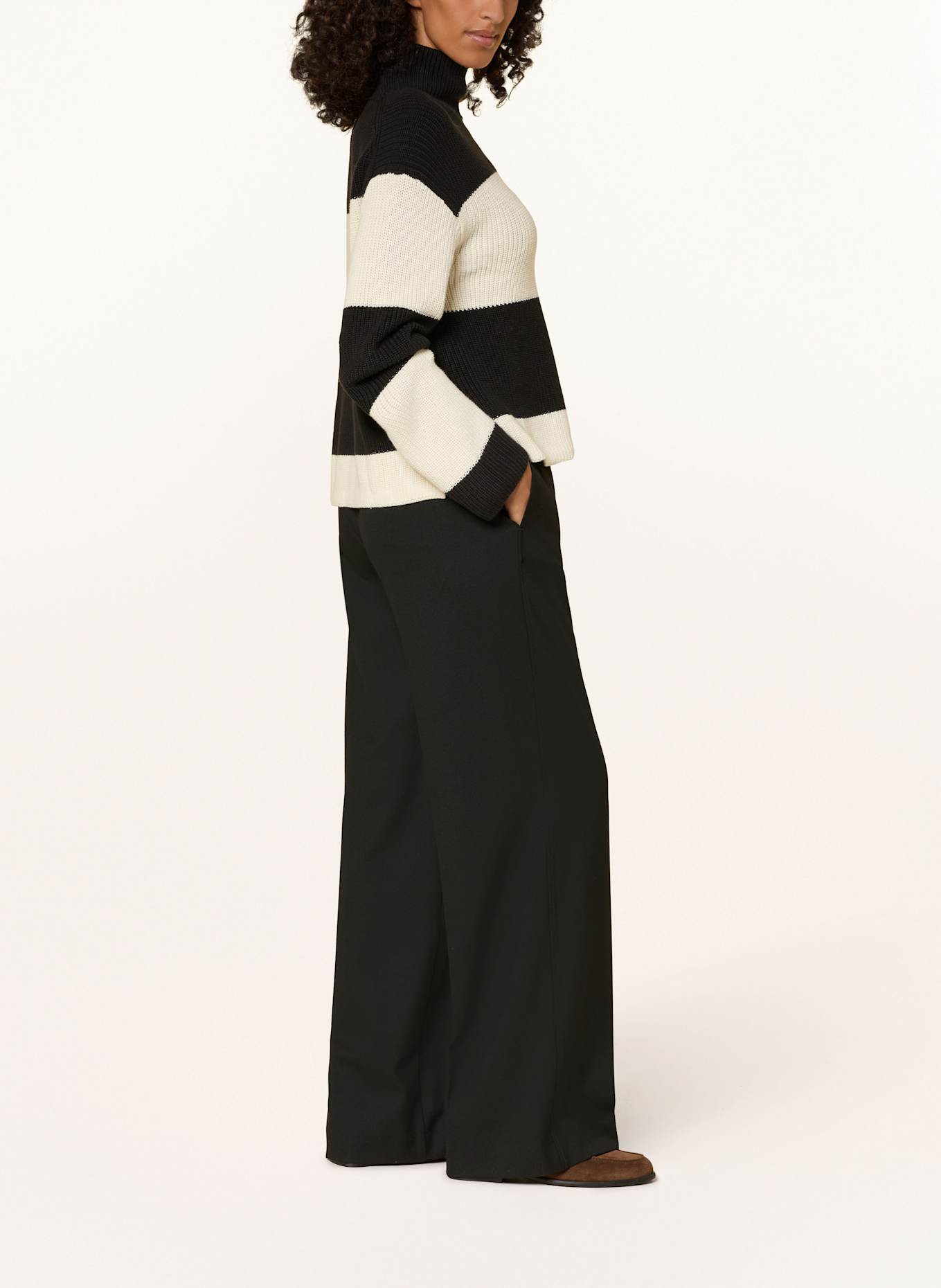 Marc O'Polo Marlenehose: SCHWARZ