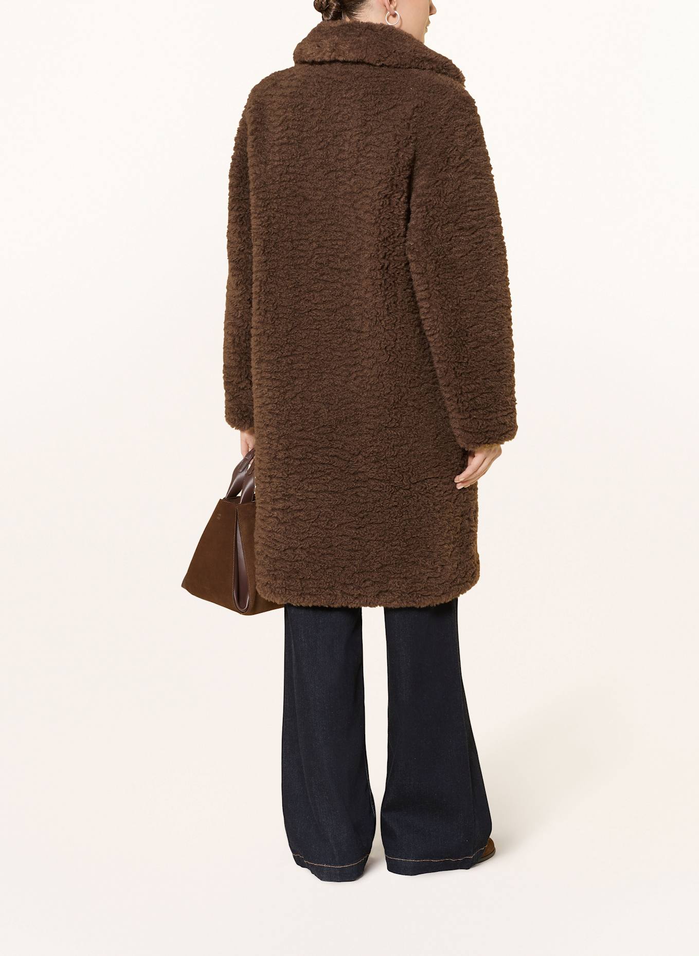 Marc O'Polo Teddyfell-Mantel: BRAUN