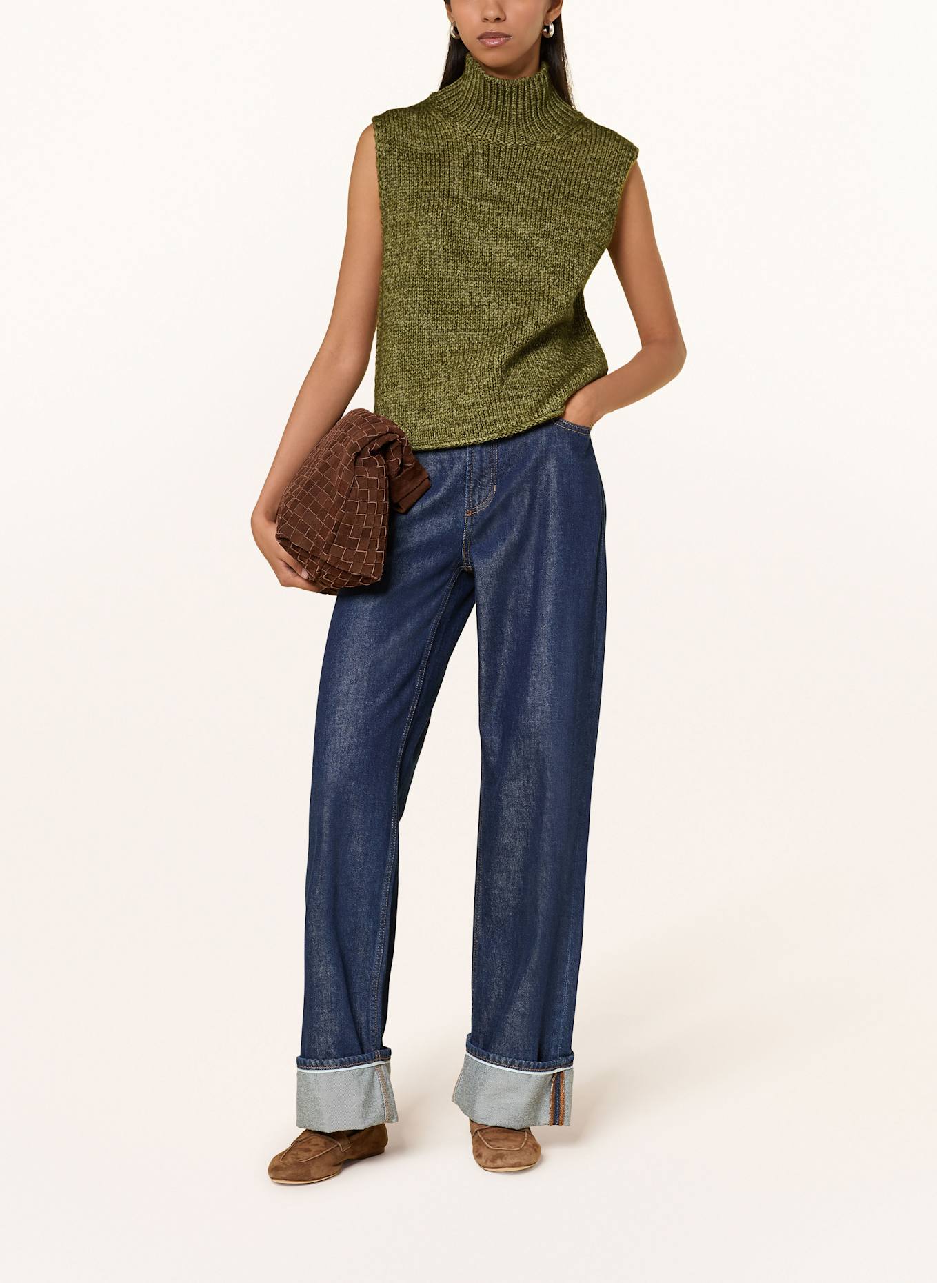 Marc O'Polo Bezrękawnik: ZIELONY