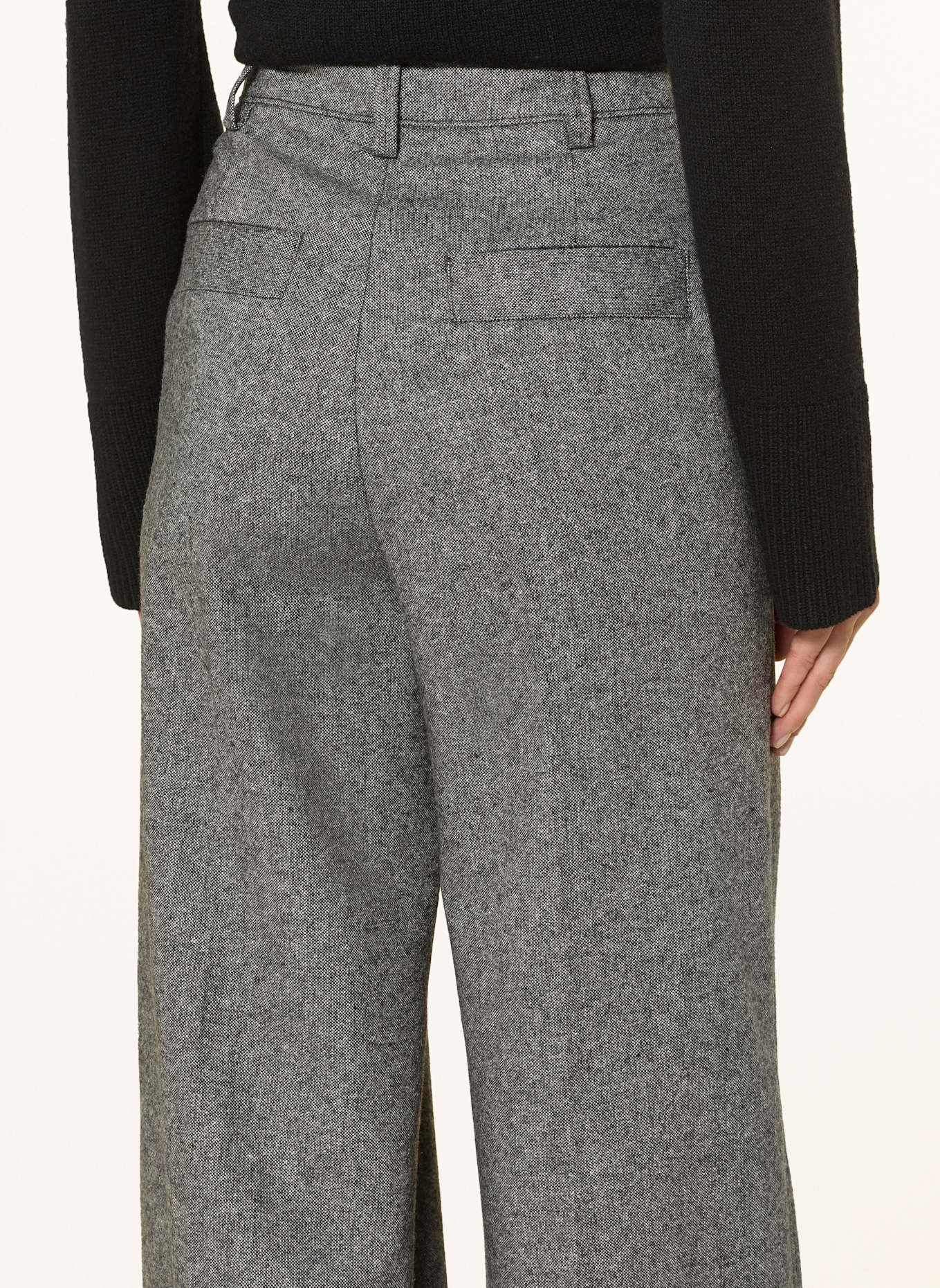 Marc O'Polo Marlenehose: DUNKELGRAU