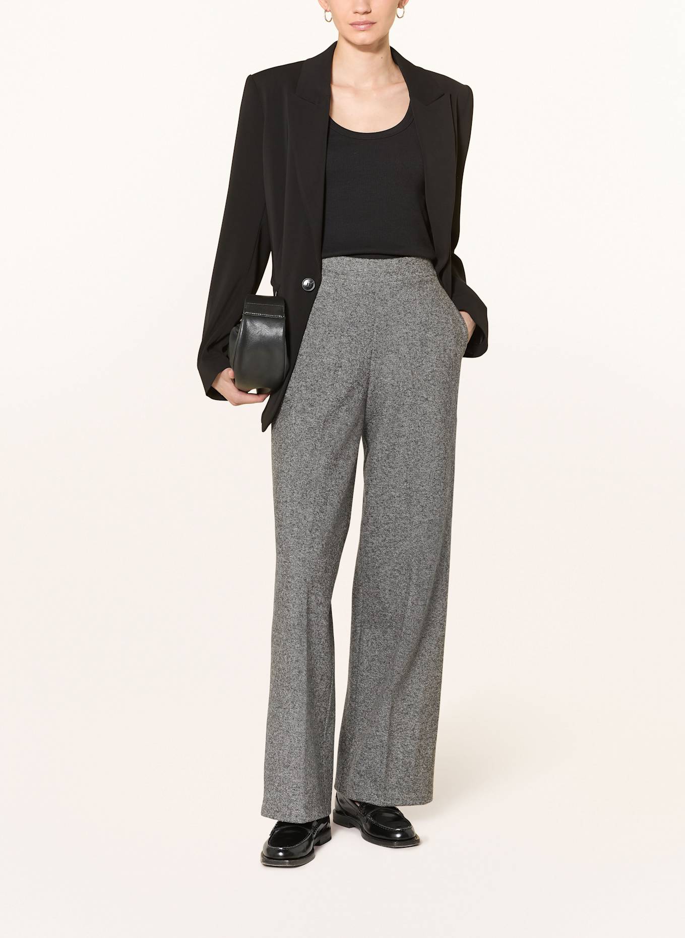 Marc O'Polo Marlenehose aus Jersey: GRAU