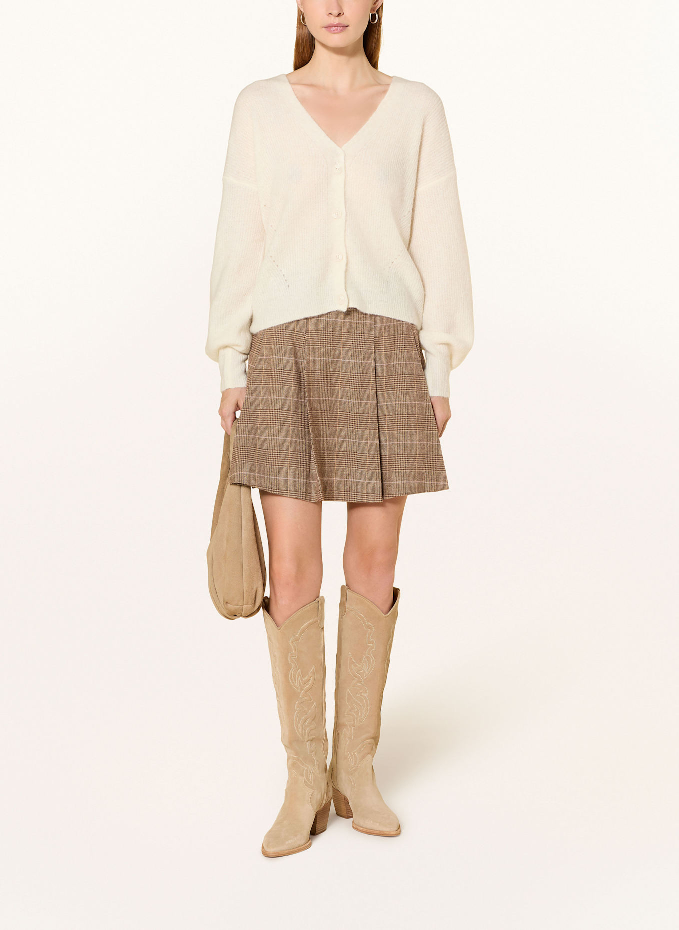 Marc O'Polo Spódnica: CAMELOWY / BRĄZOWY