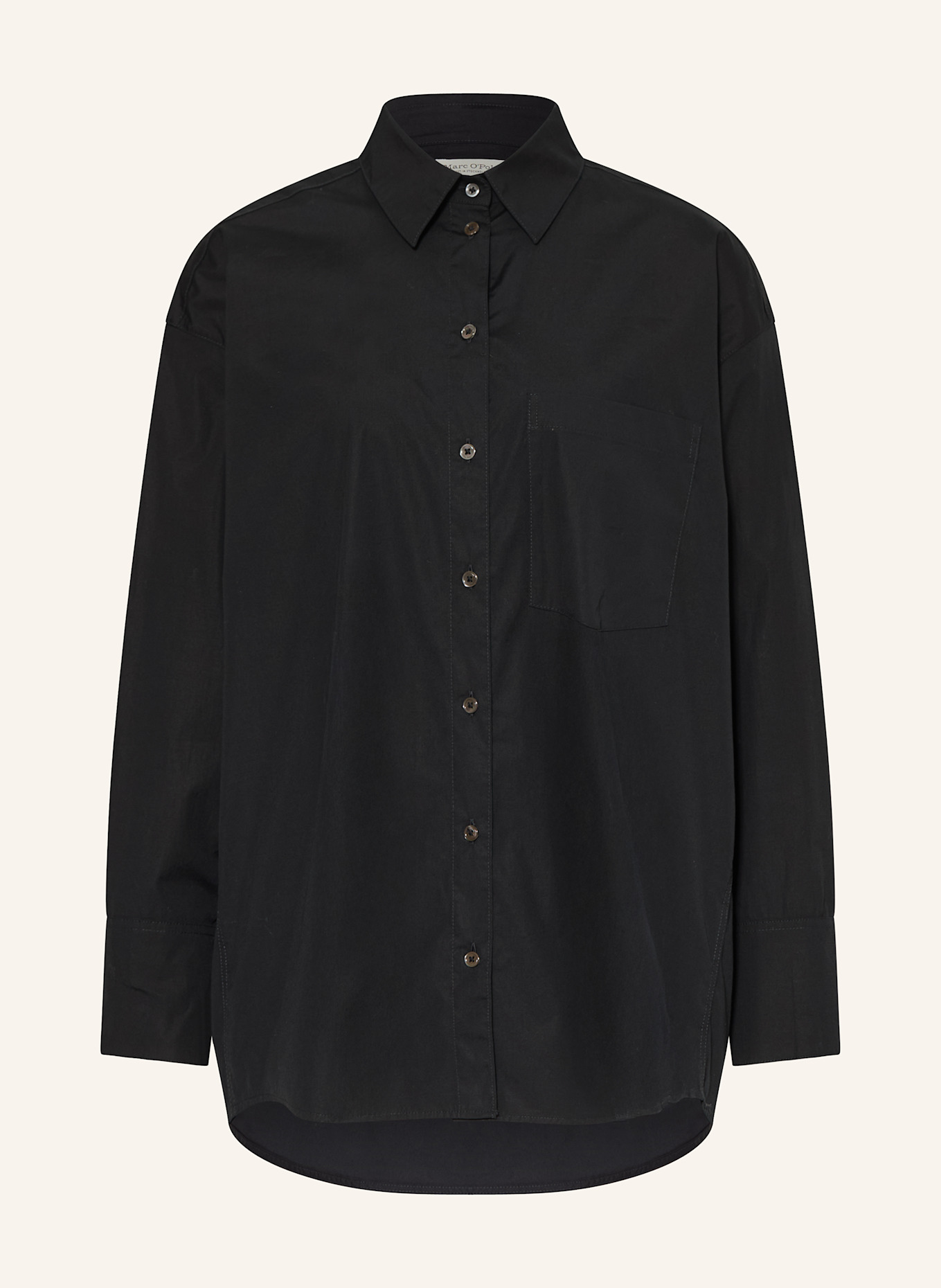 Marc O'Polo Hemdbluse: DUNKELBLAU