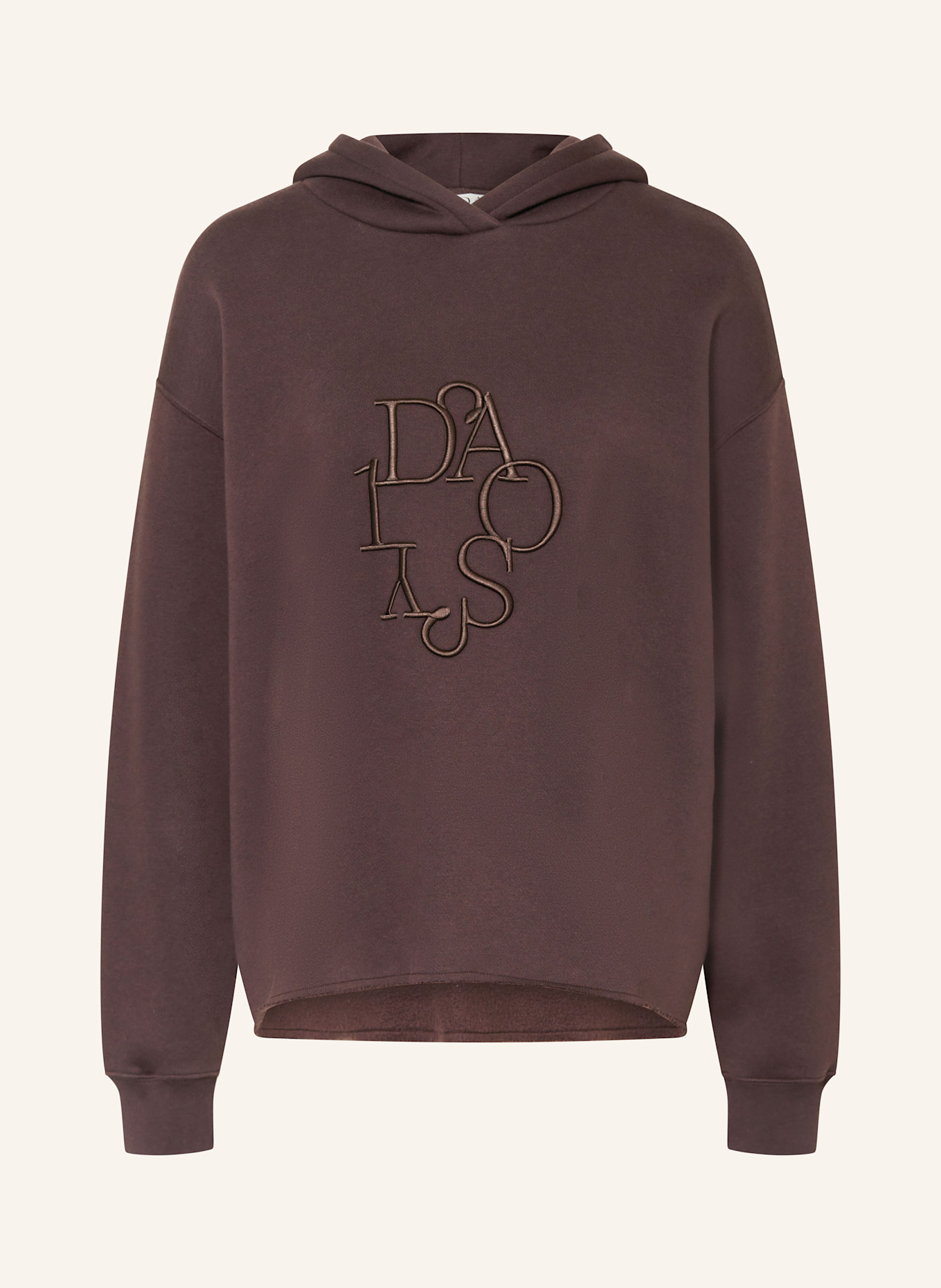 10DAYS Hoodie: DUNKELROT