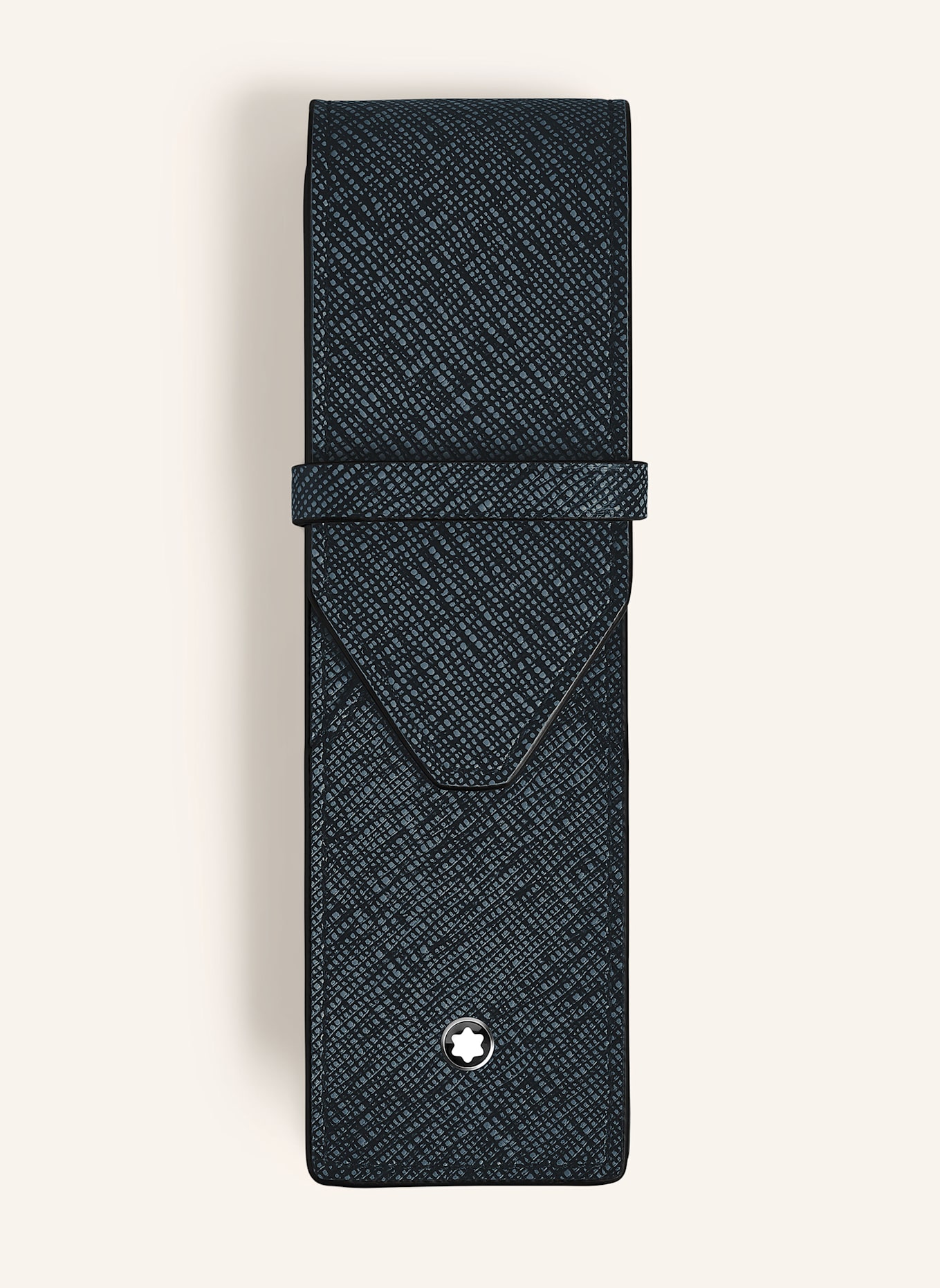 MONTBLANC Stifte-Etui SARTORIAL: BLAU / SCHWARZ