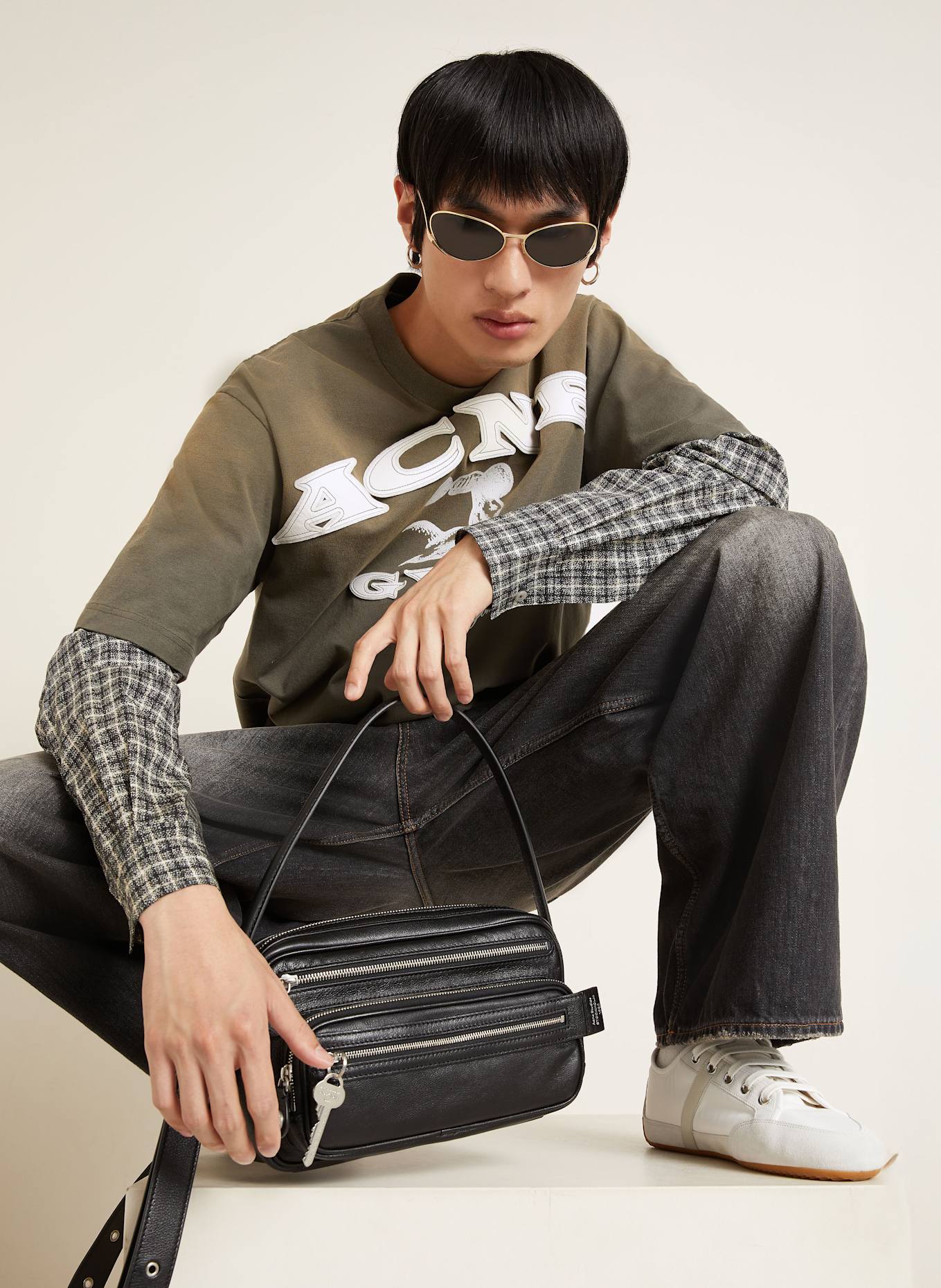 Acne Studios Sweatshirt: KHAKI