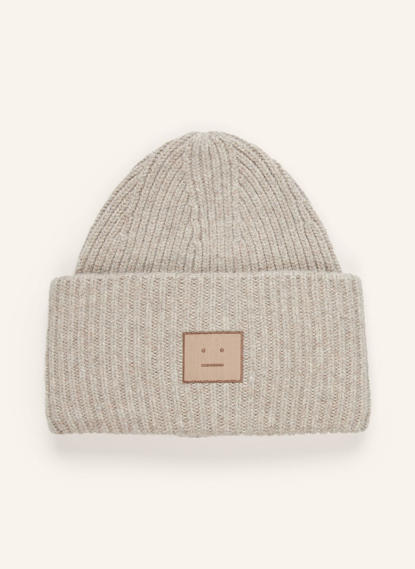 Acne Studios Beanie: TAUPE