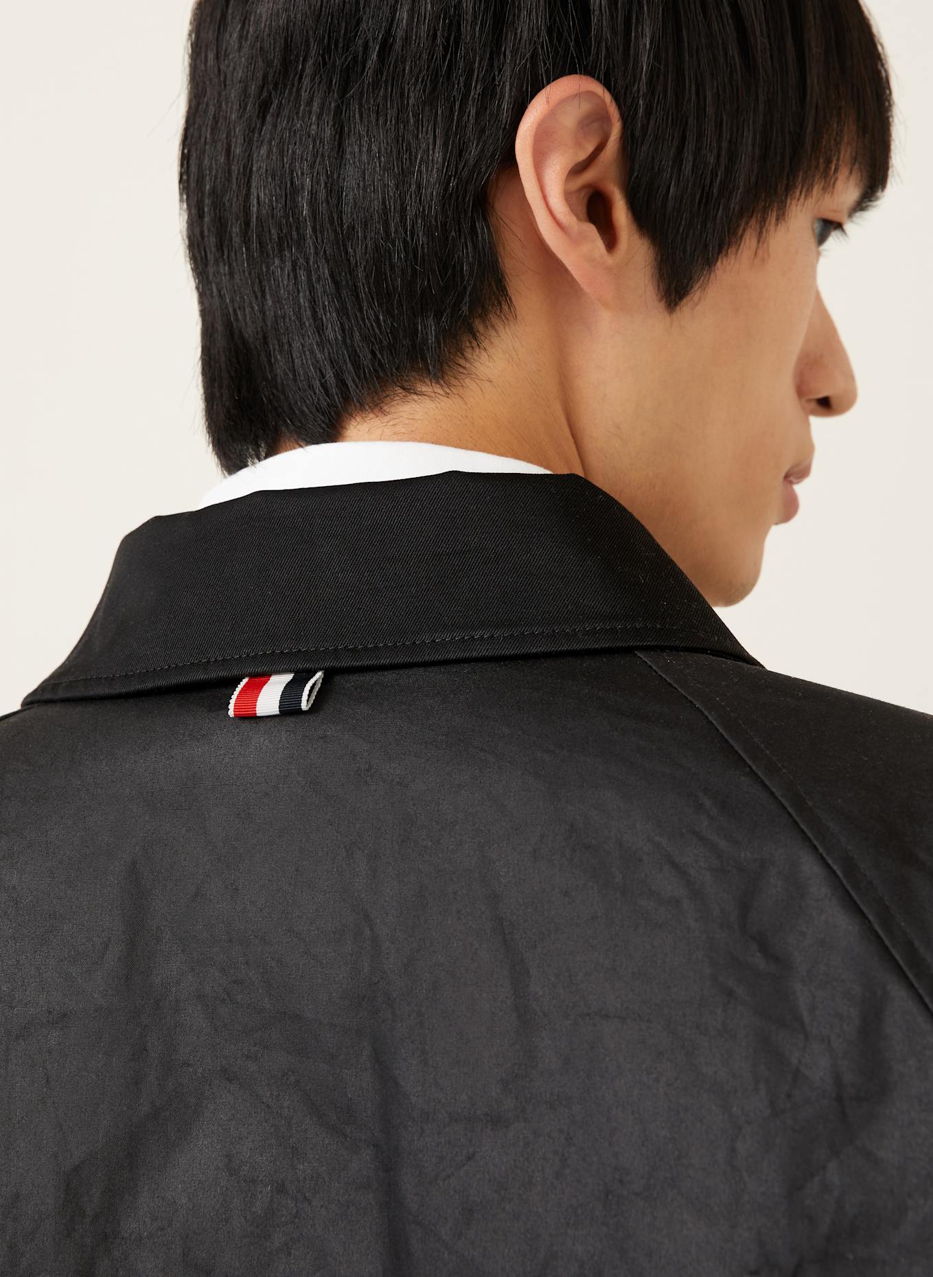 THOM BROWNE. Fieldjacket: SCHWARZ