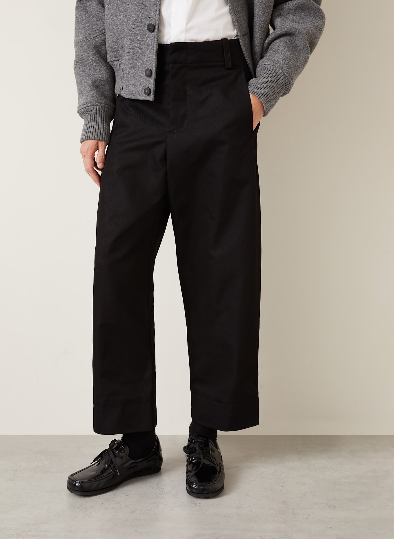JACQUEMUS Chino LE PANTALON MARINO: SCHWARZ