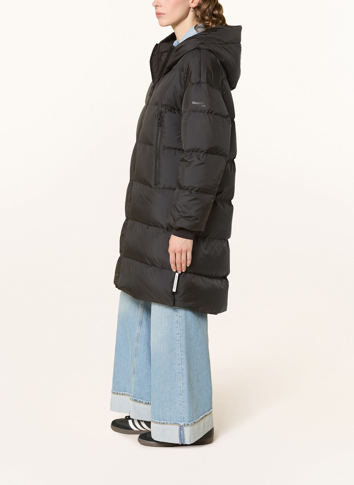 Marc O'Polo Daunenmantel: SCHWARZ