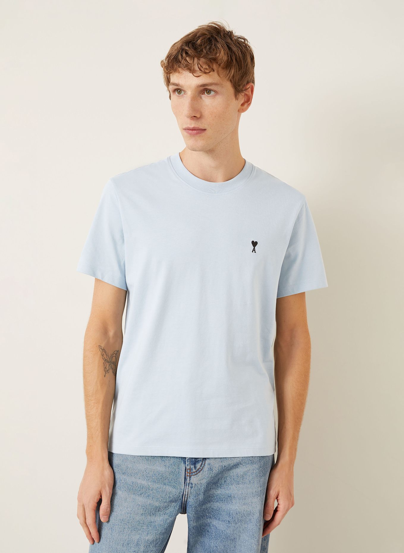 AMI PARIS T-Shirt: HELLBLAU
