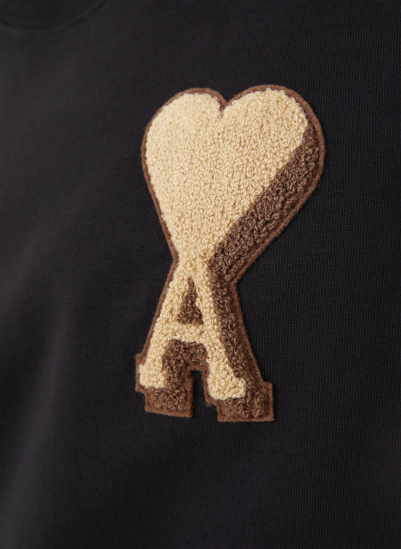 AMI PARIS T-Shirt: SCHWARZ