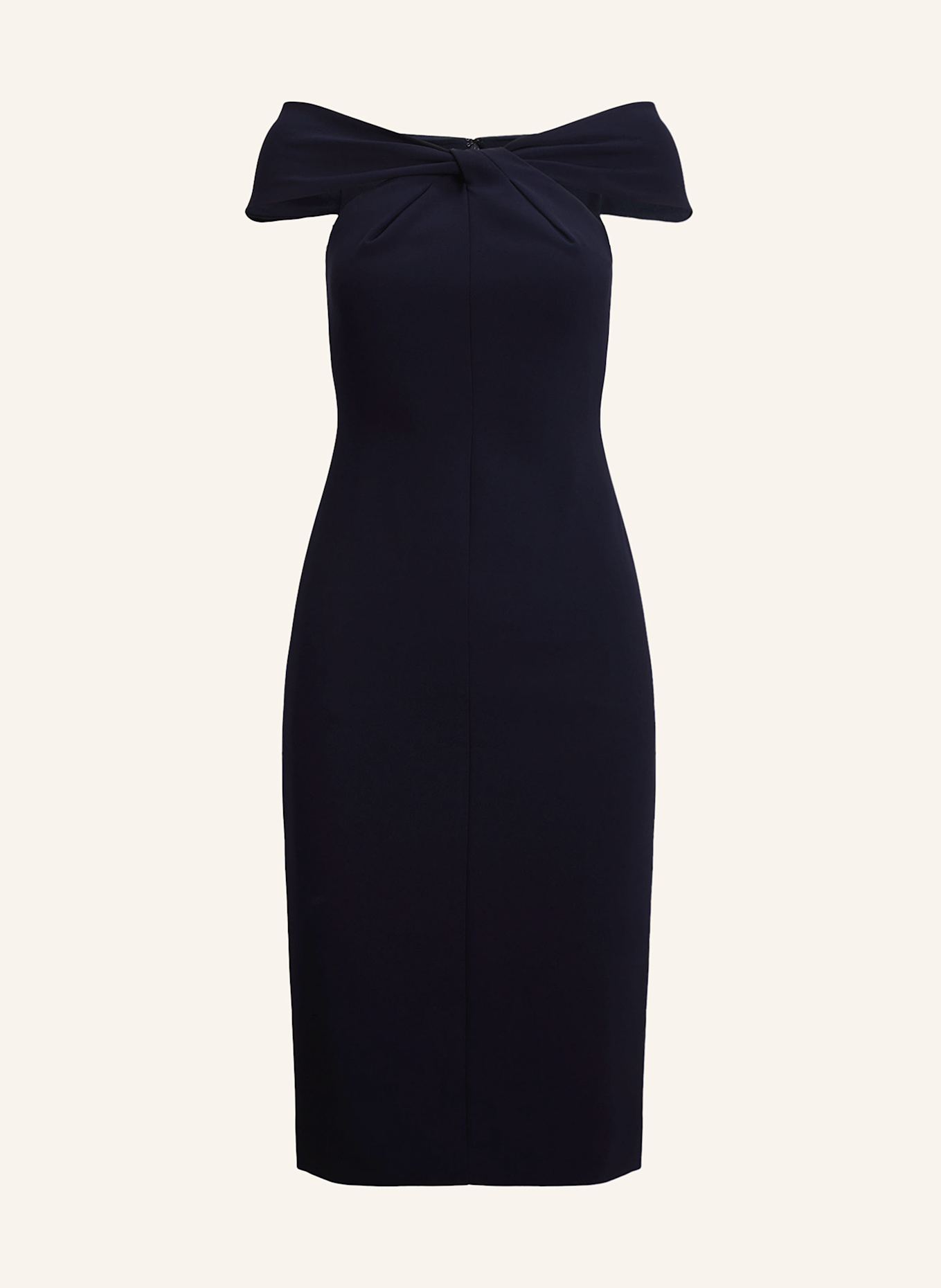 LAUREN RALPH LAUREN Cocktailkleid: DUNKELBLAU