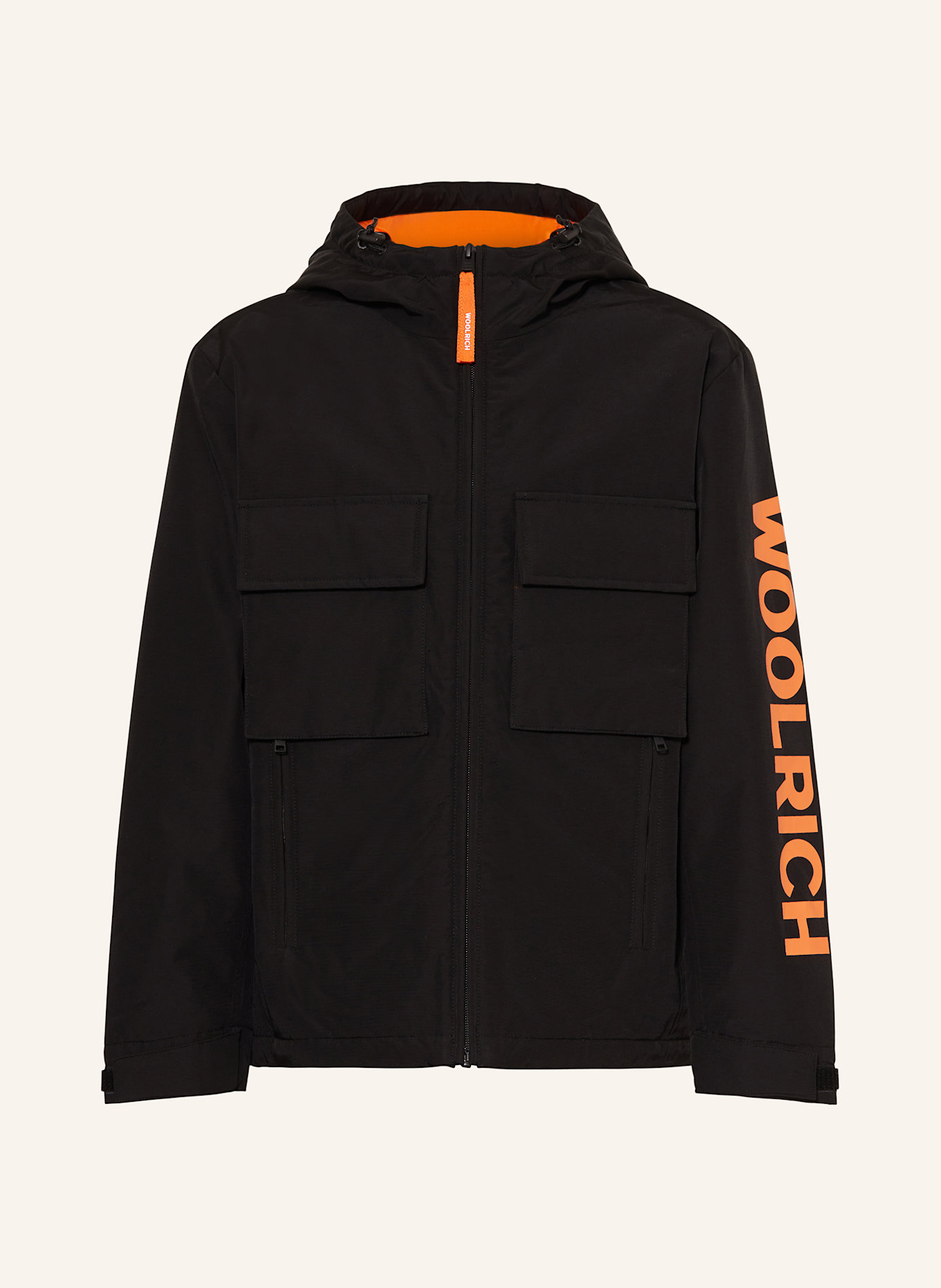 WOOLRICH Jacke RAMAR CITY: SCHWARZ