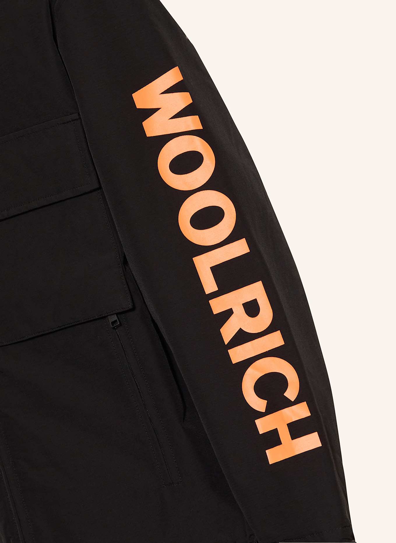 WOOLRICH Jacke RAMAR CITY: SCHWARZ