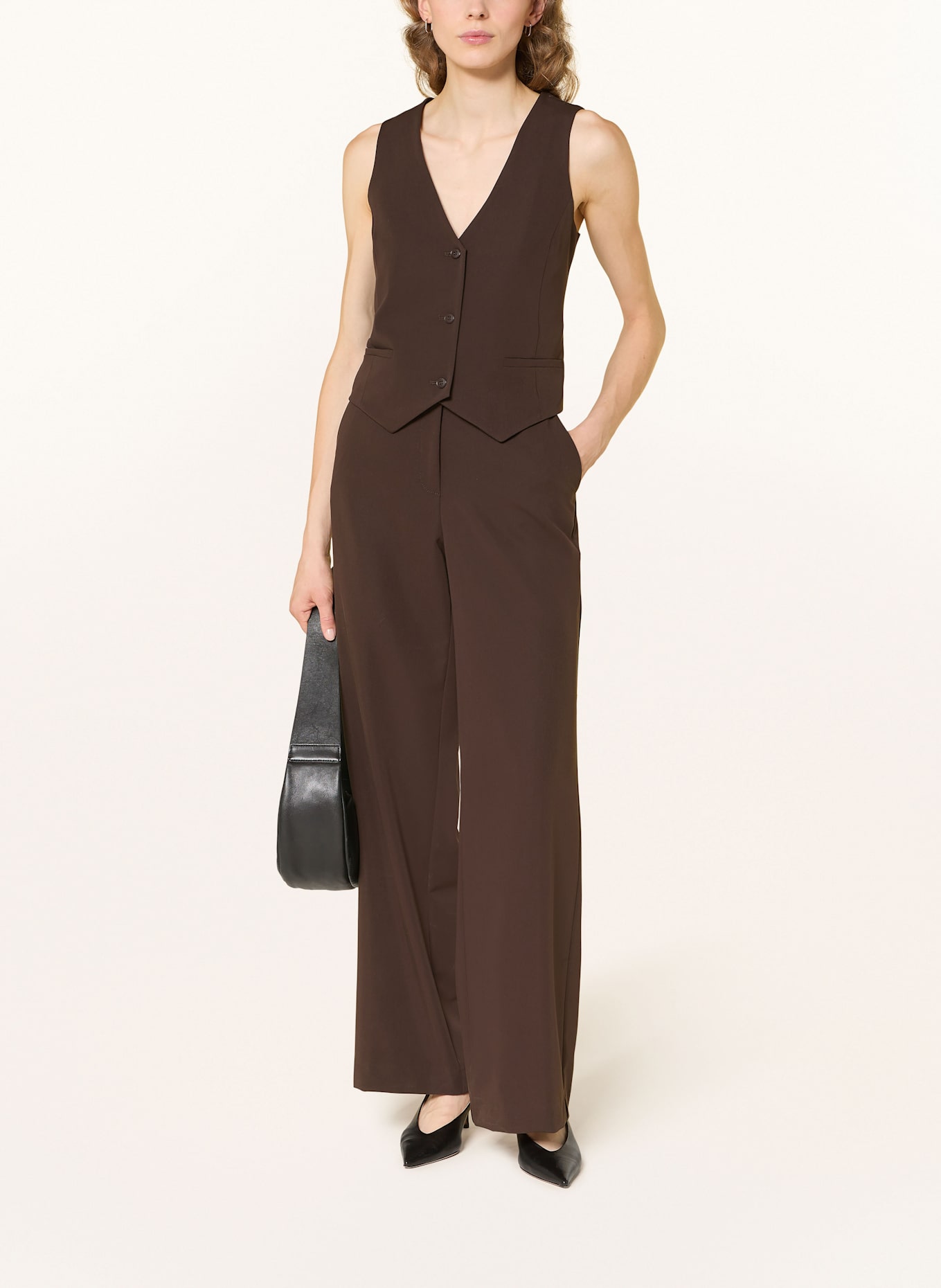 darling harbour Blazerweste: Dunkelbraun Dunkelbraun