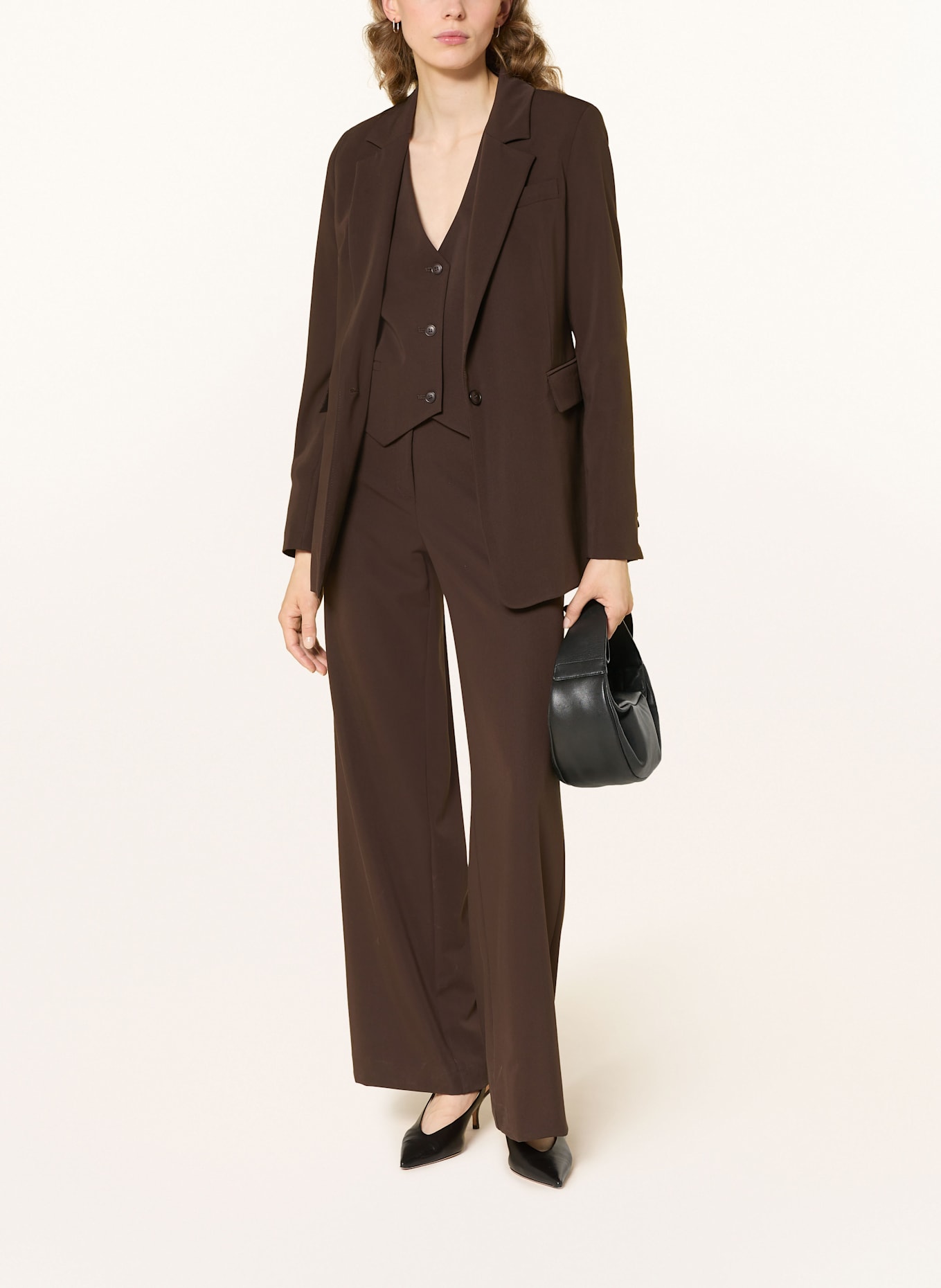 darling harbour Blazerweste: Dunkelbraun Dunkelbraun