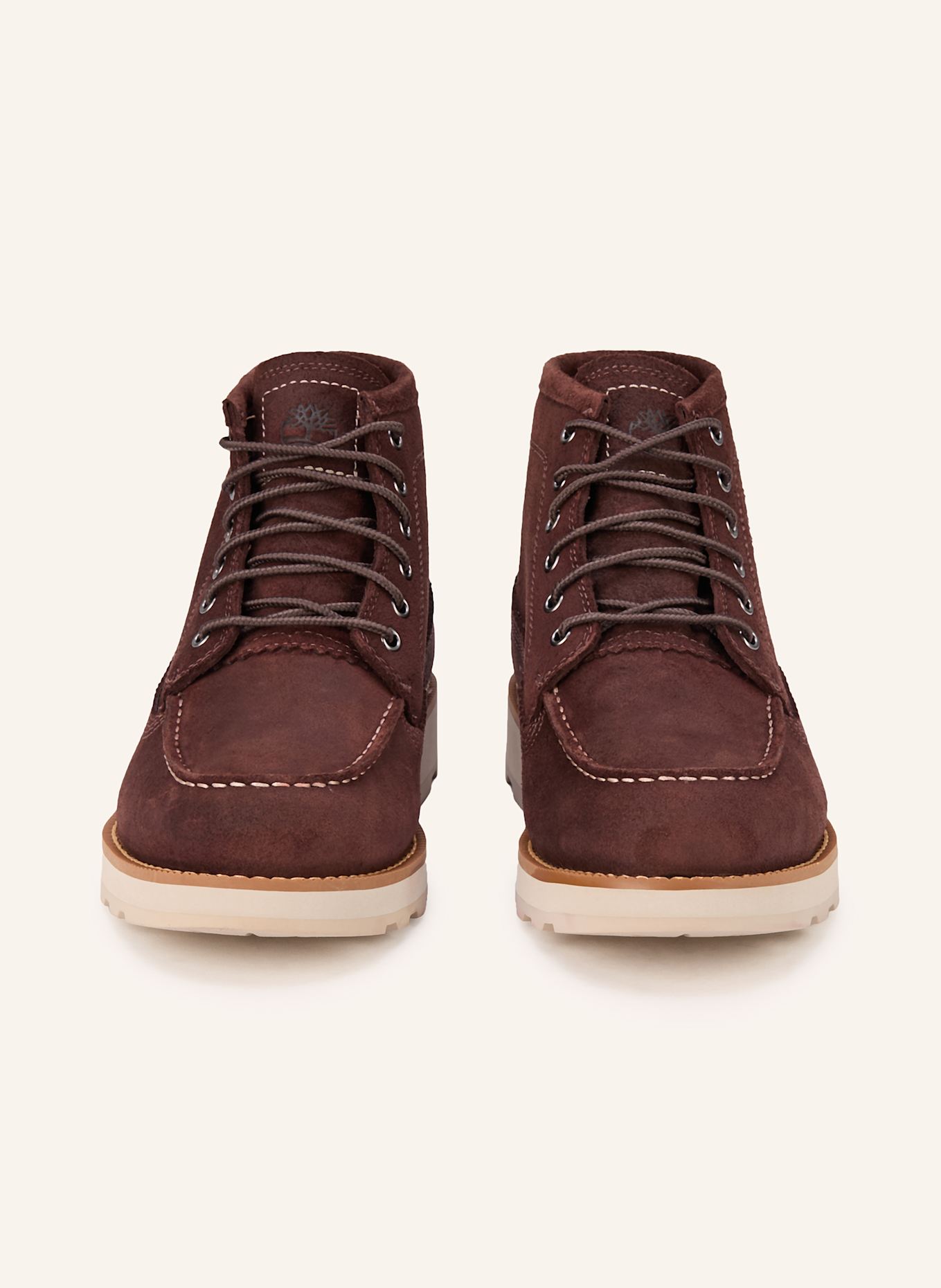 Timberland Schnürboots BRITTON MILLS: DUNKELBRAUN / HELLGRAU