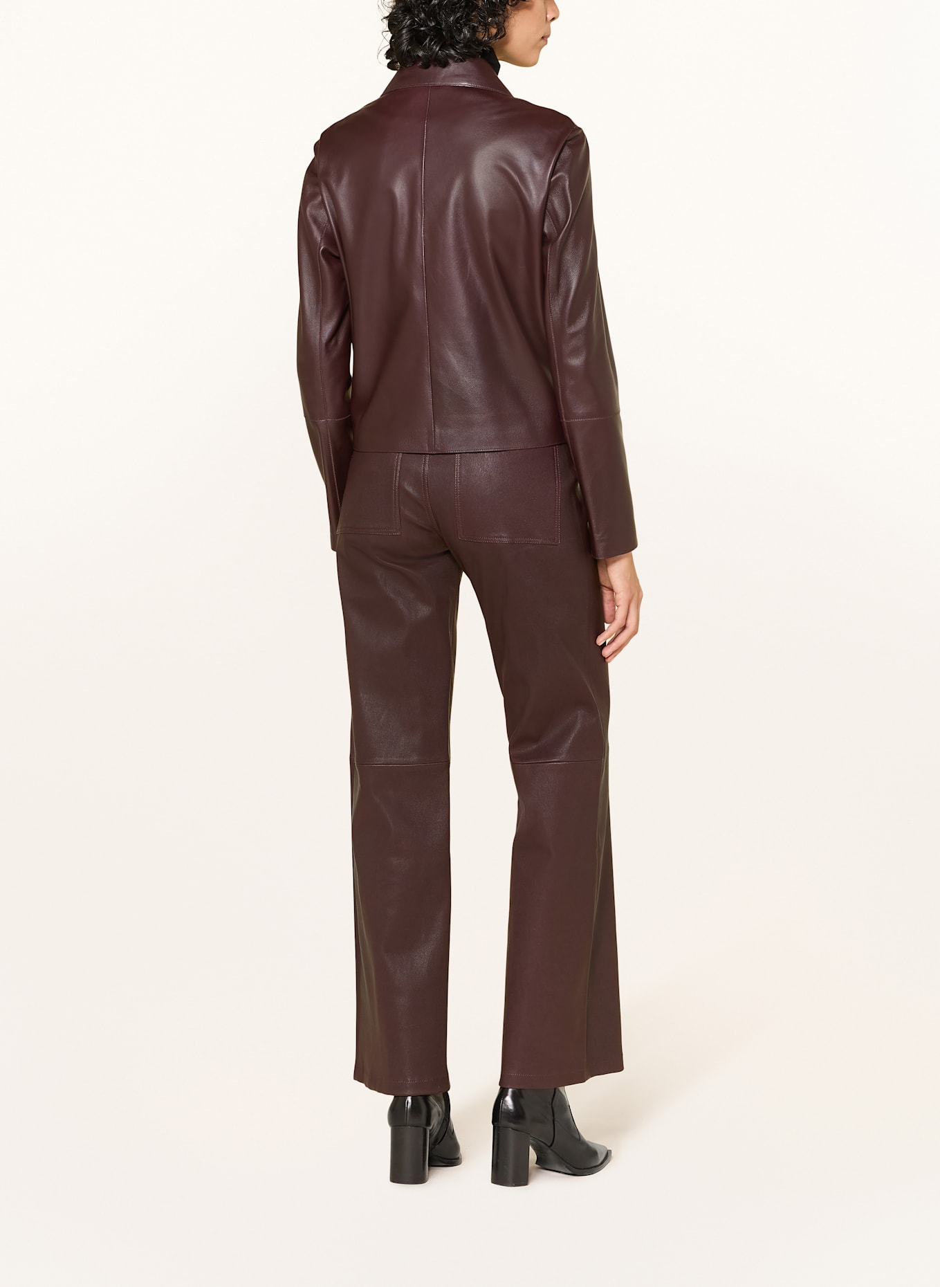 ARMA Lederhose MARINA: DUNKELBRAUN