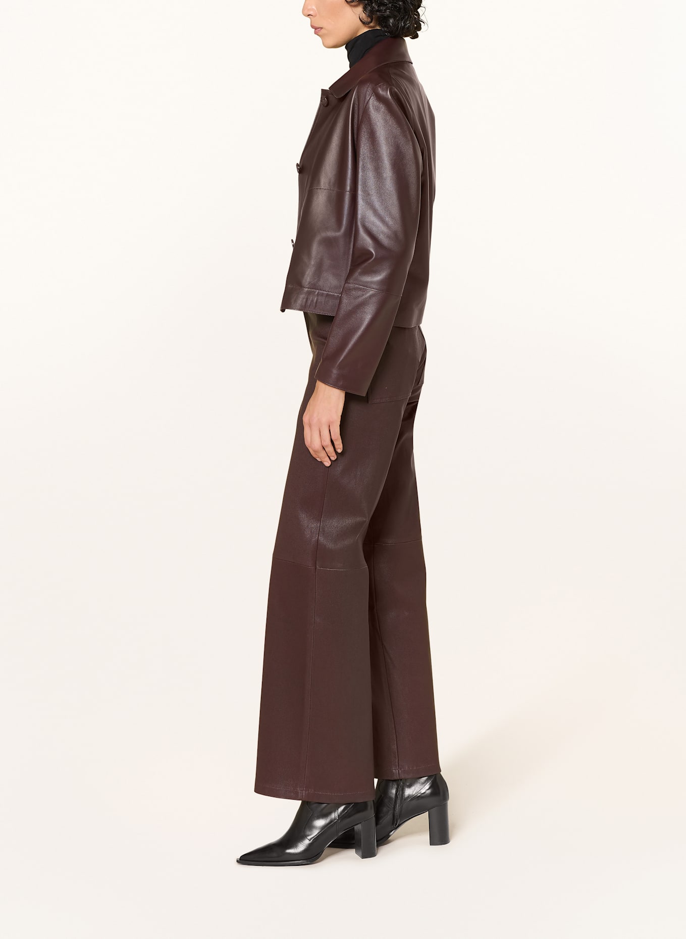 ARMA Lederhose MARINA: DUNKELBRAUN