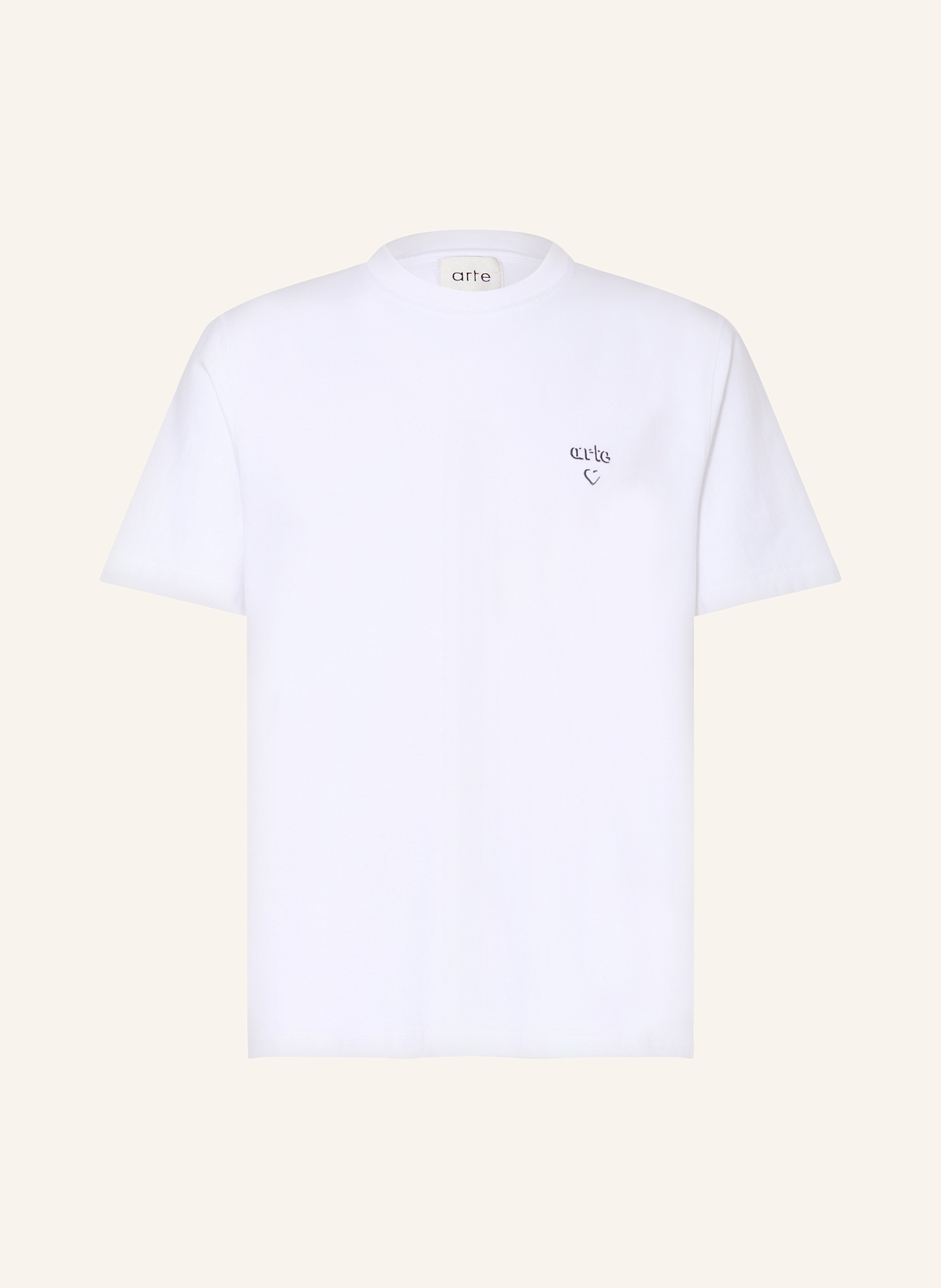 Arte Antwerp T-Shirt ART HEART: WEISS