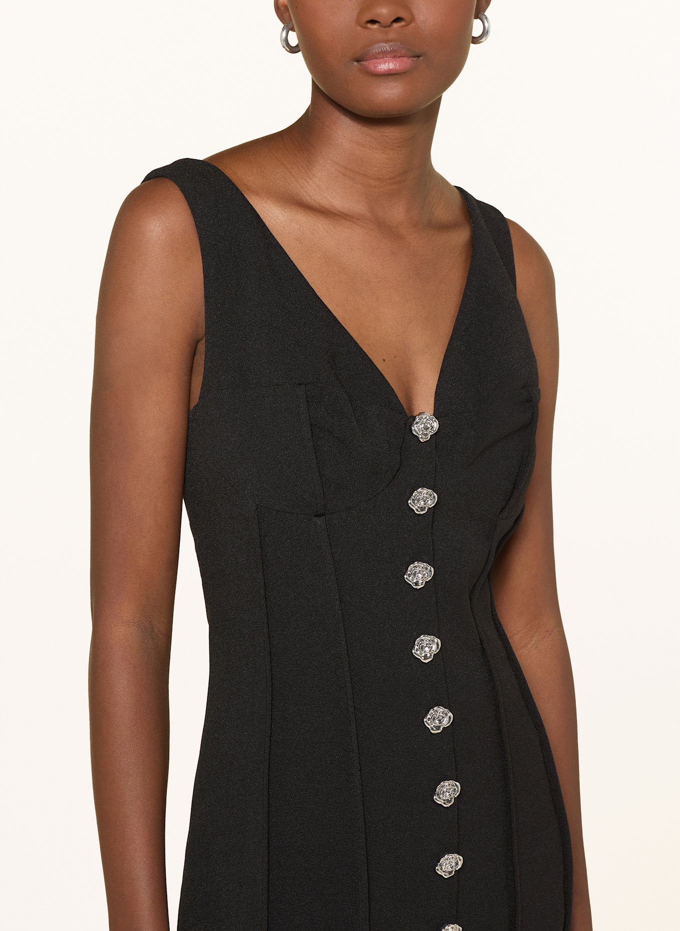ROTATE robe: NOIR