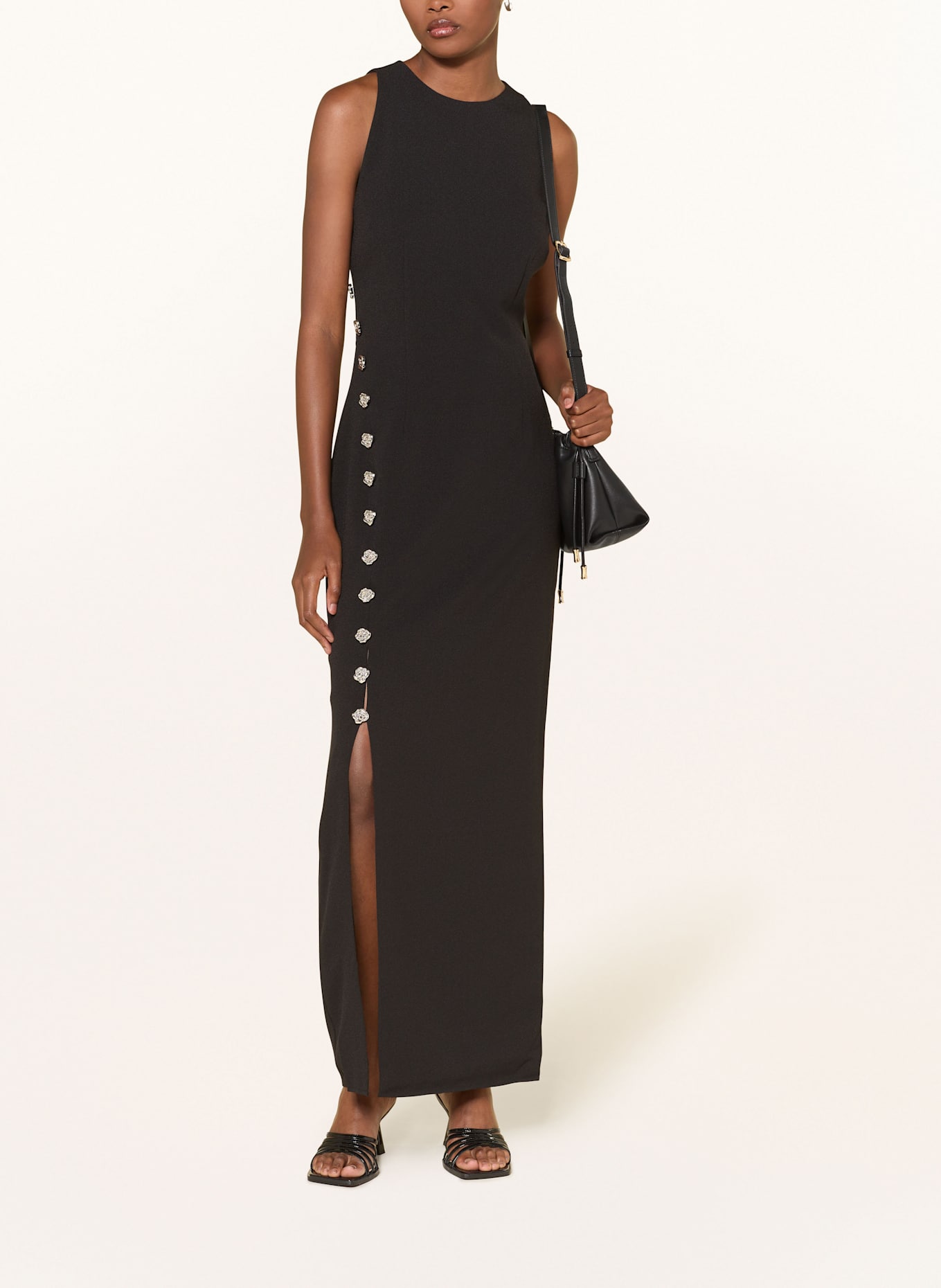 ROTATE Kleid: SCHWARZ