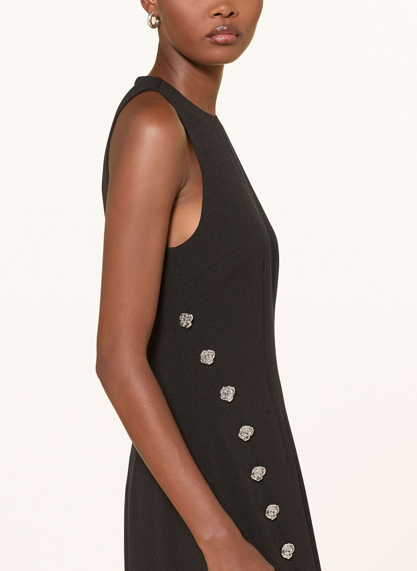 ROTATE Kleid: SCHWARZ