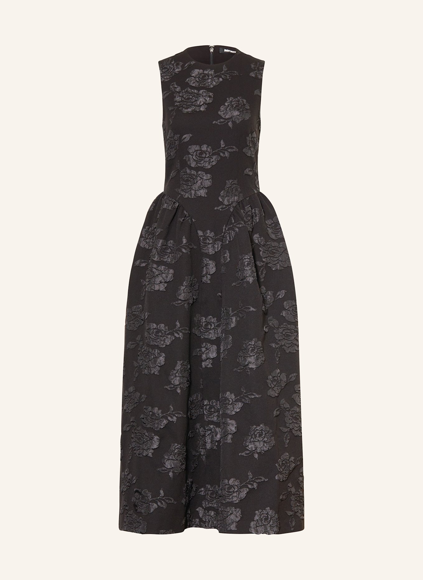 ROTATE Kleid: SCHWARZ