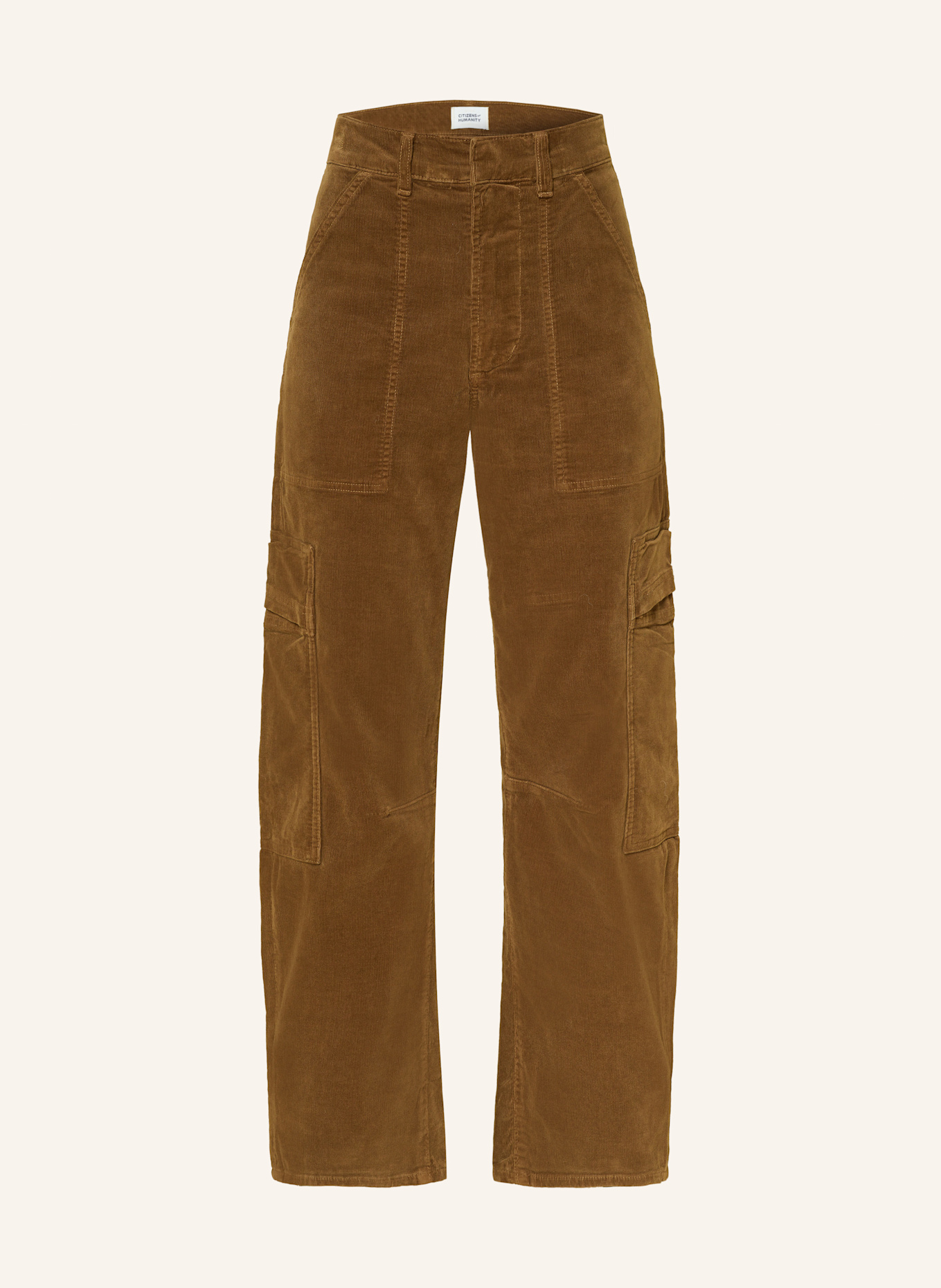 CITIZENS of HUMANITY Cargohose aus Cord: BRAUN