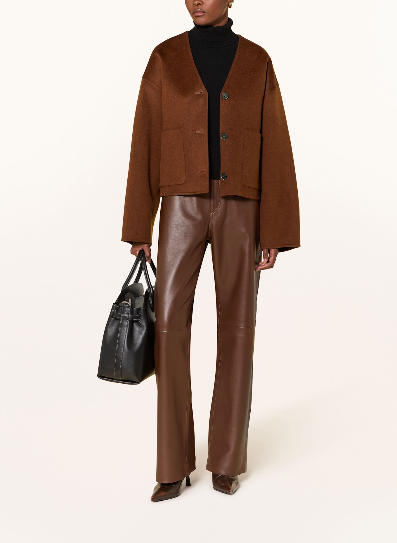 IVY OAK Jacket JENEVA: BROWN
