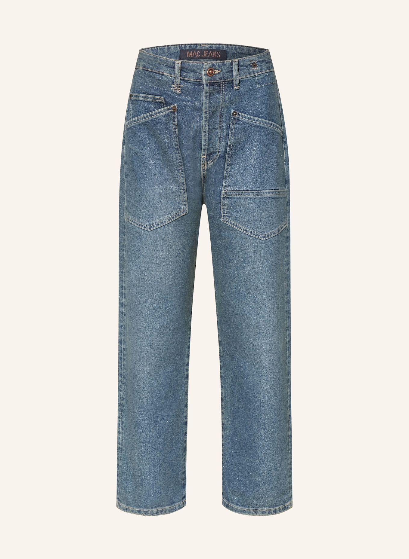 MAC Boyfriend Jeans: D073 exotic silver coated