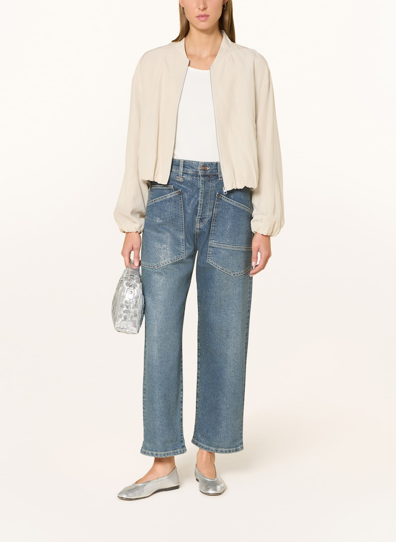 MAC Boyfriend Jeans: D073 exotic silver coated