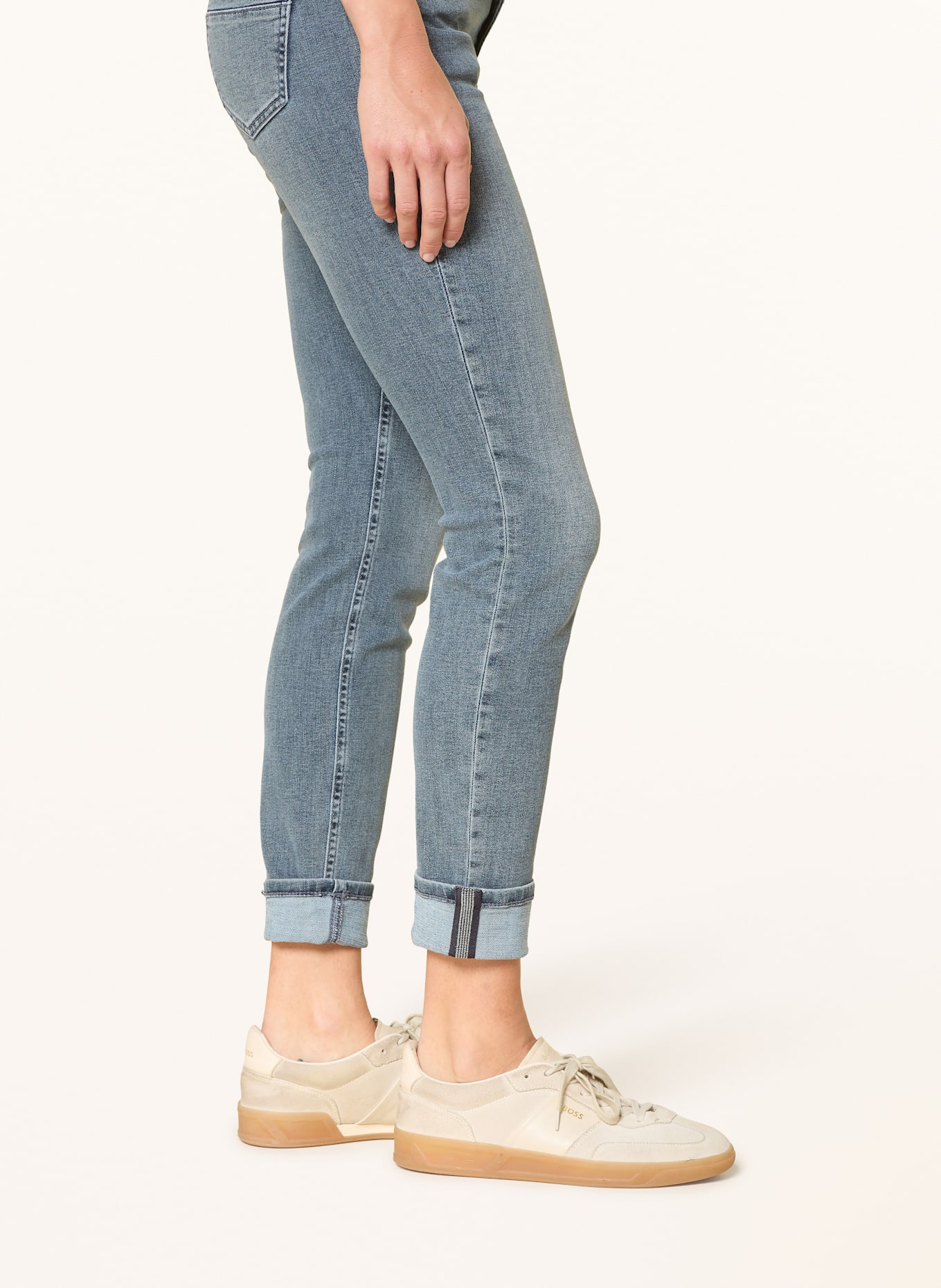 MAC Jeans RICH: D407 greyish midblue