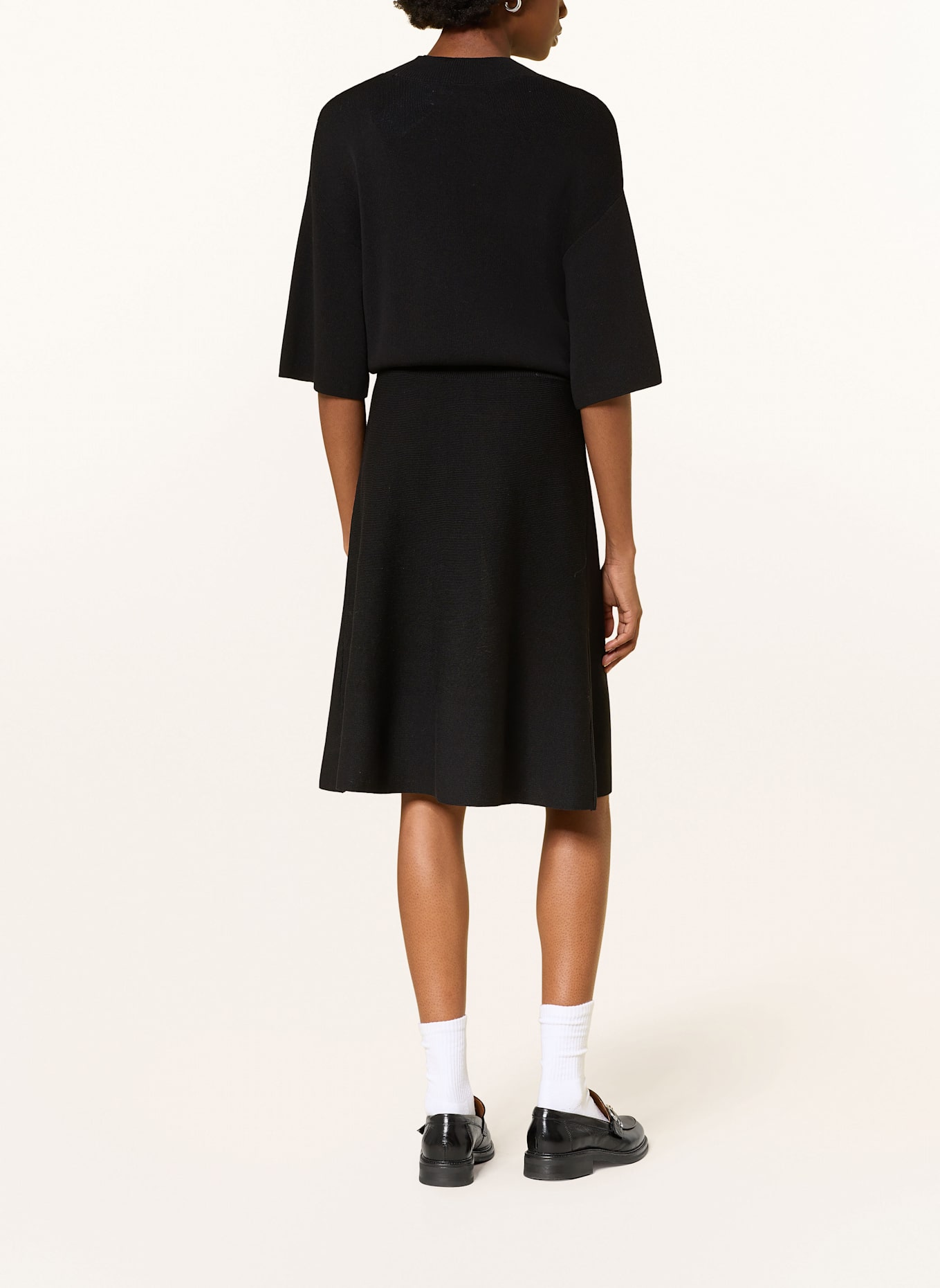 SAMSØE  SAMSØE Strickkleid SATATIANA: SCHWARZ