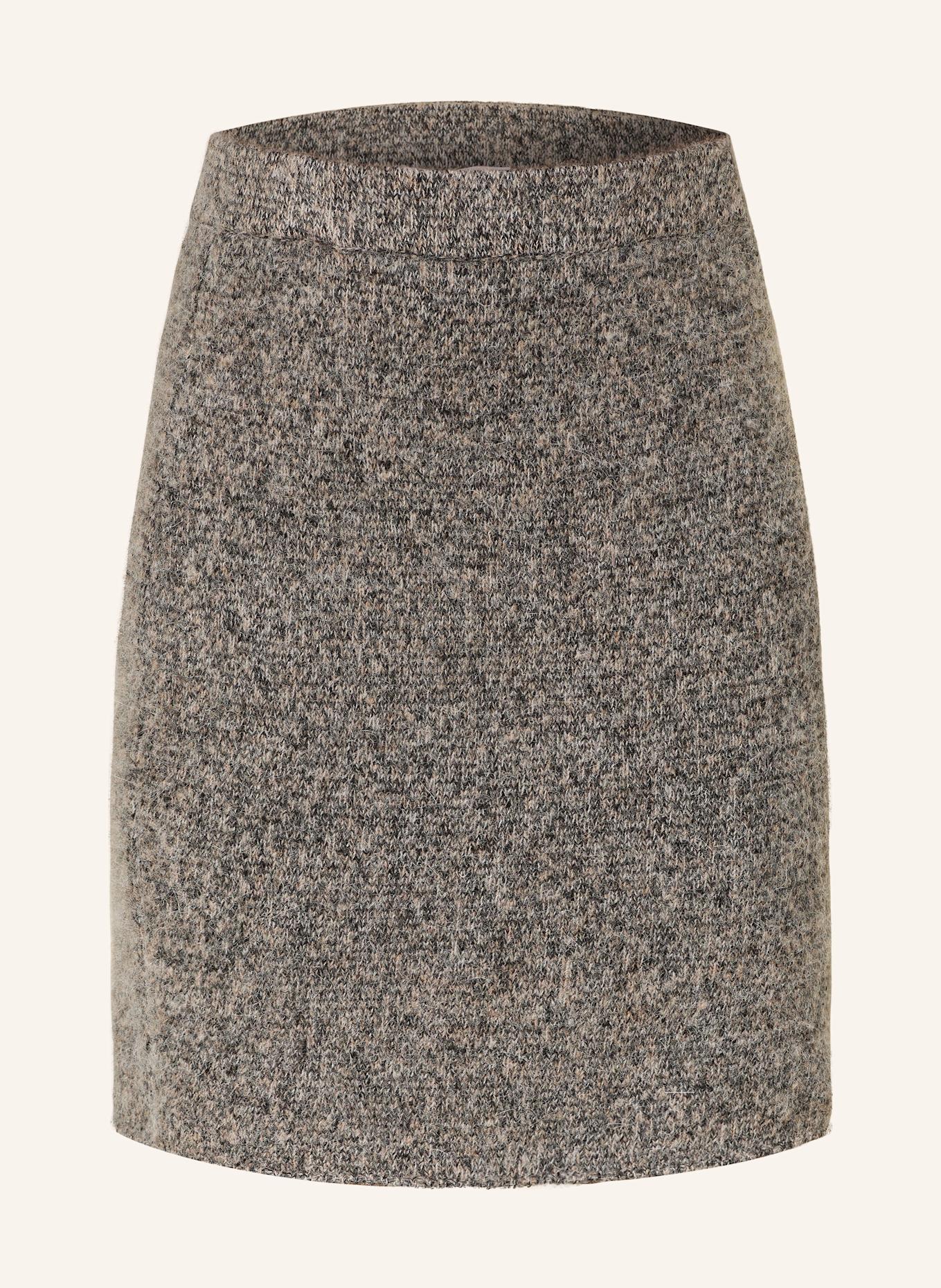 SAMSØE SAMSØE Knit skirt SAKELSIE: GRAY / ROSE